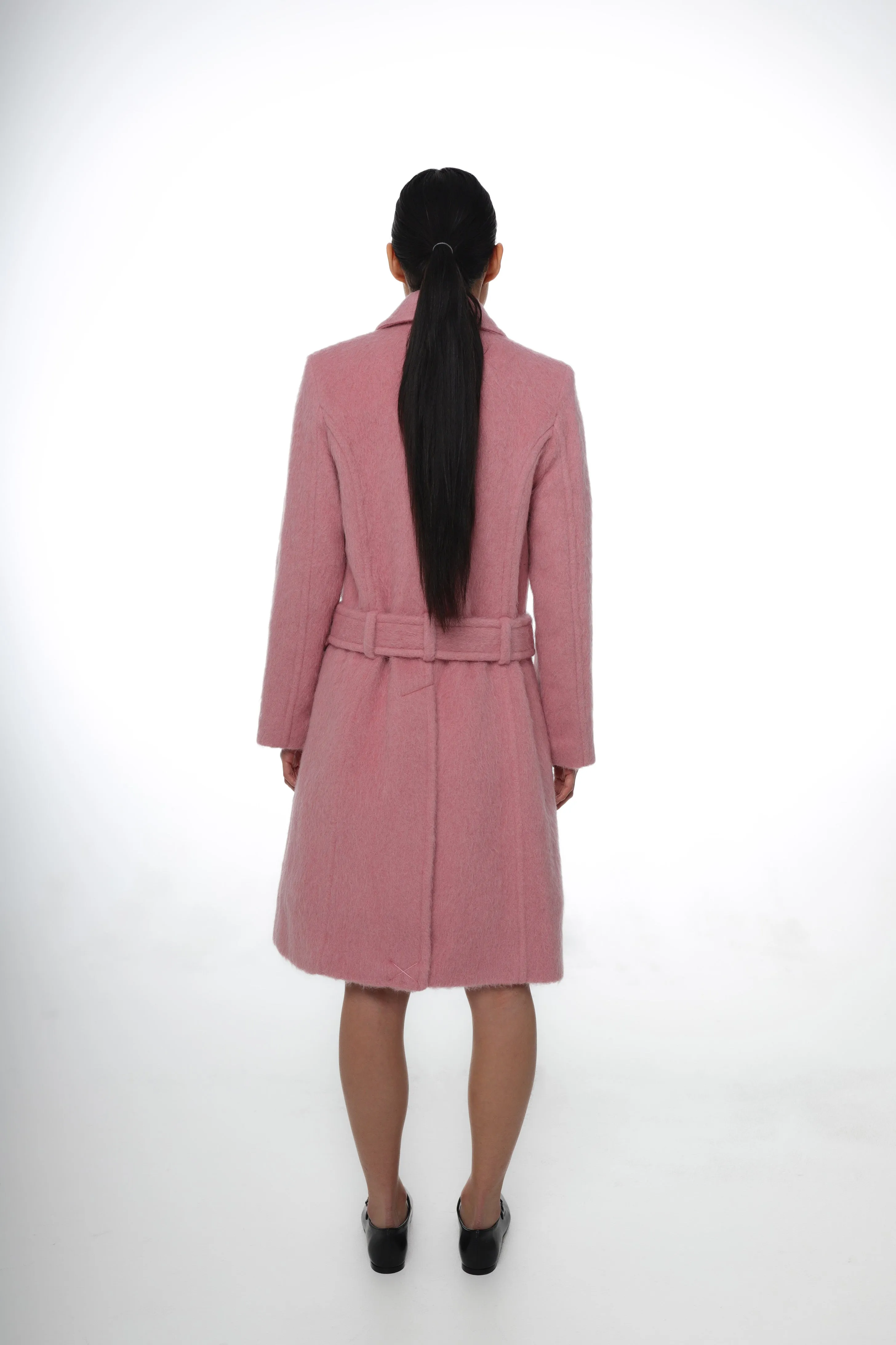 NORWICH COAT IN PINK sold by Sandy Liang product image thumbnail 3