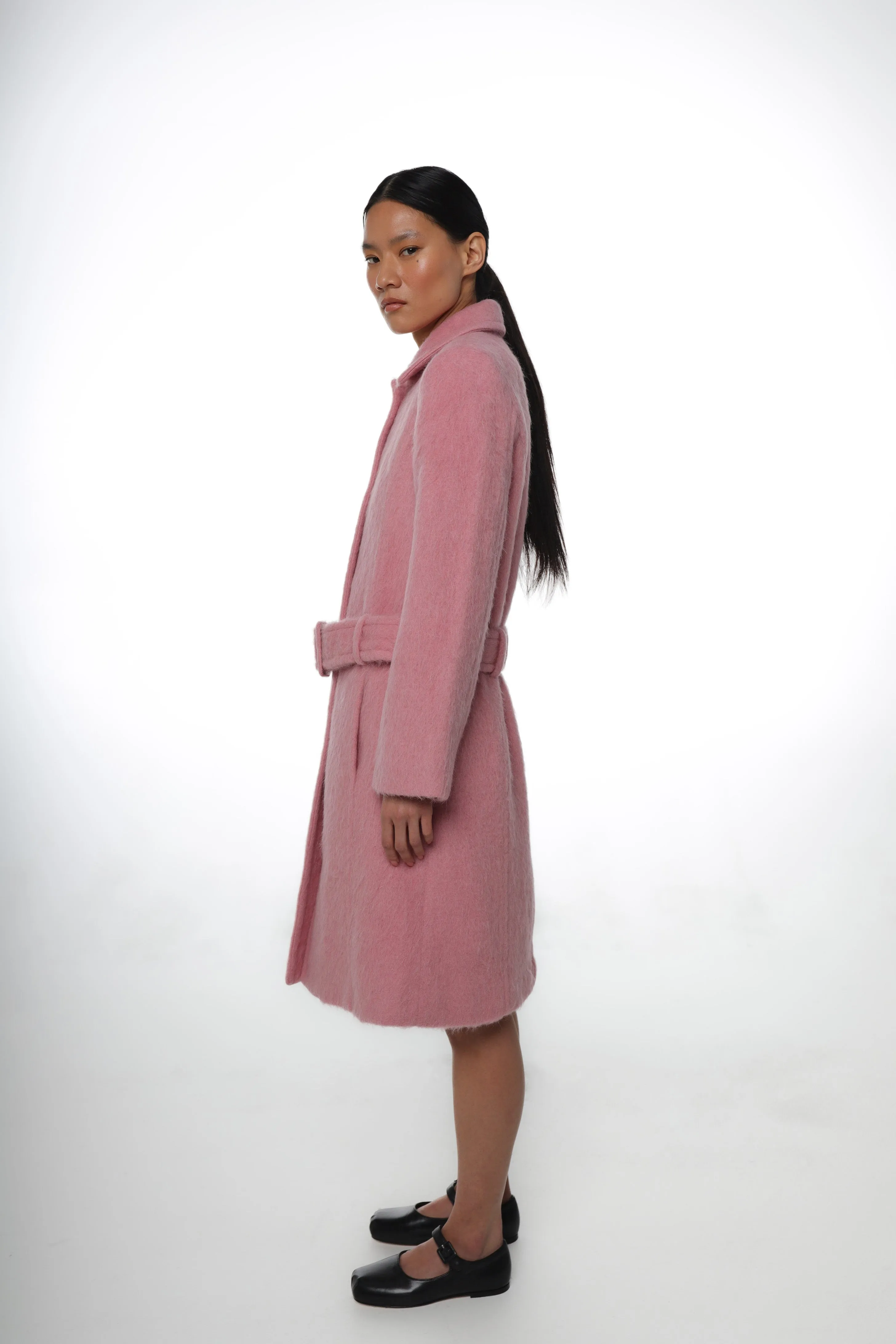 NORWICH COAT IN PINK sold by Sandy Liang product image thumbnail 2