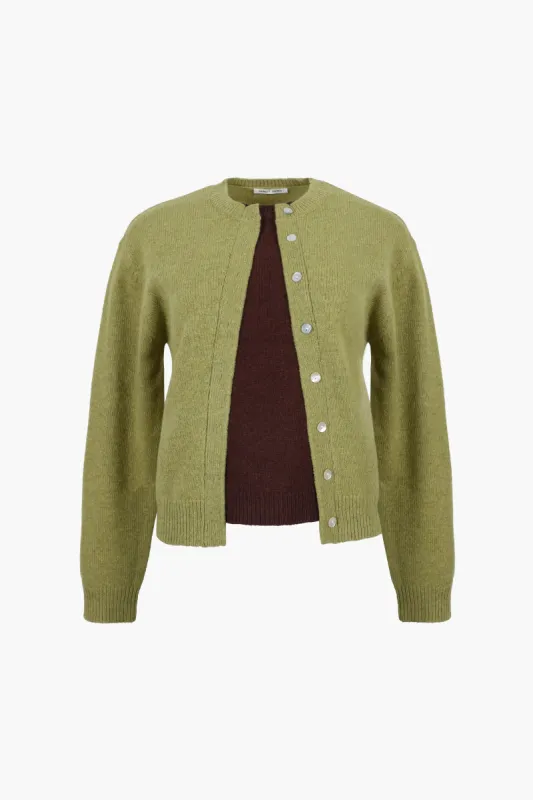 NEWT SWEATER IN GREEN sold by Sandy Liang