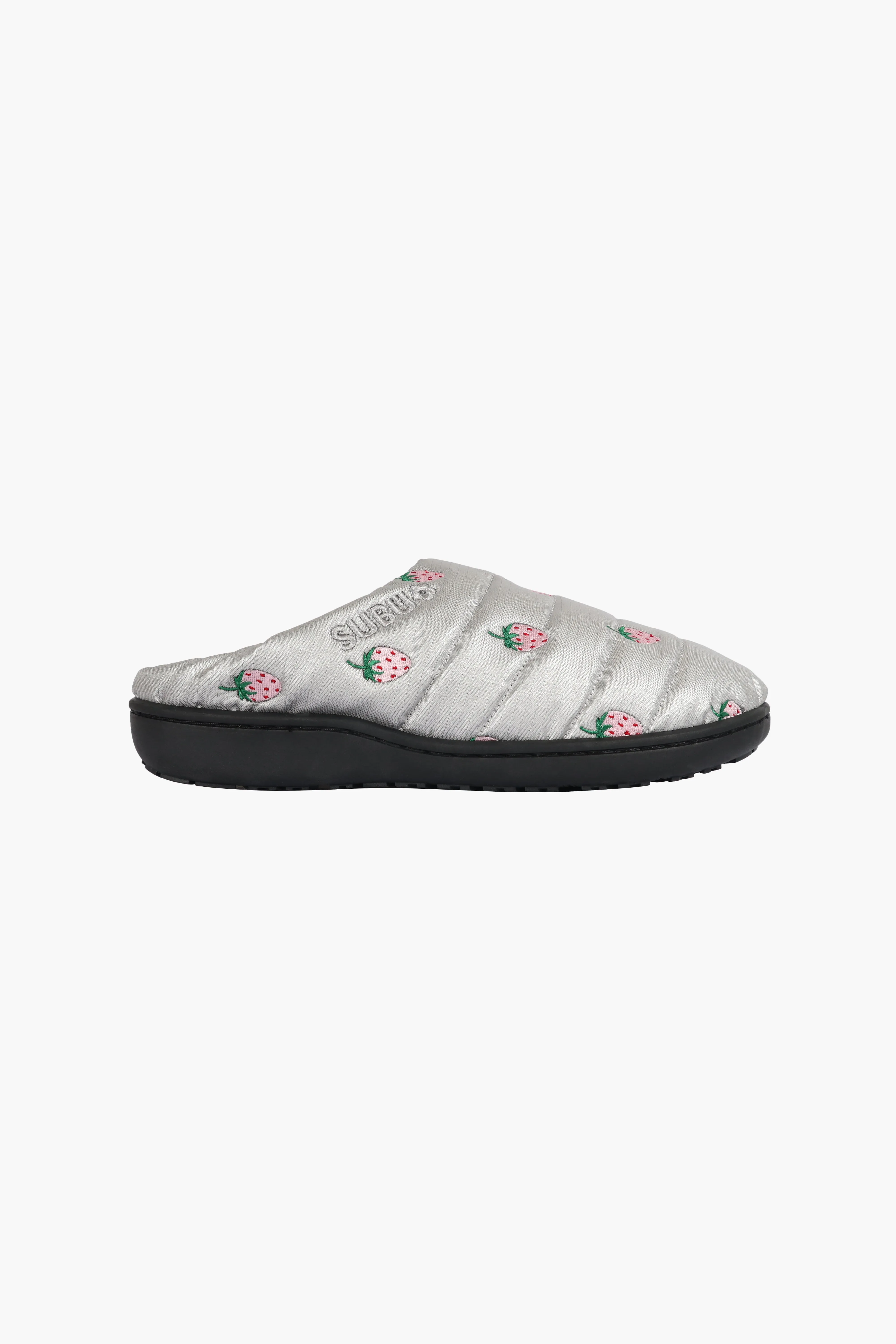 SANDY LIANG X SUBU SLIPPERS IN CHROME sold by Sandy Liang