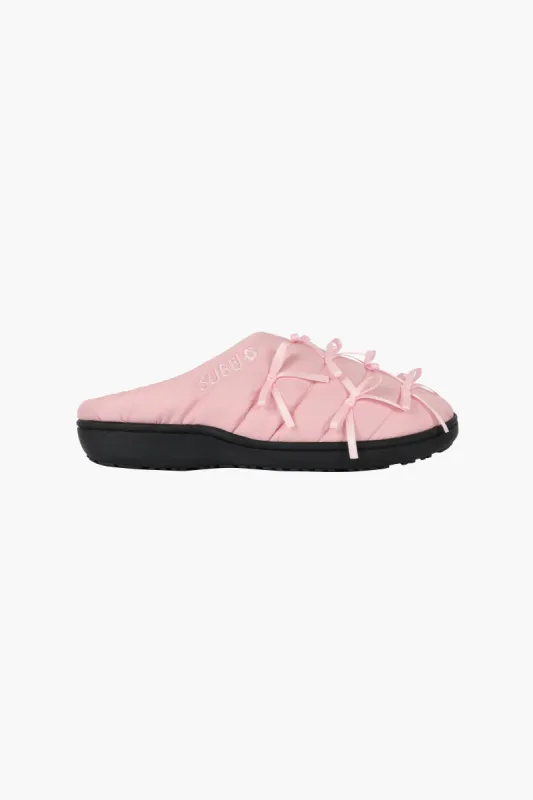 SANDY LIANG X SUBU SLIPPERS IN PINK made by Sandy Liang
