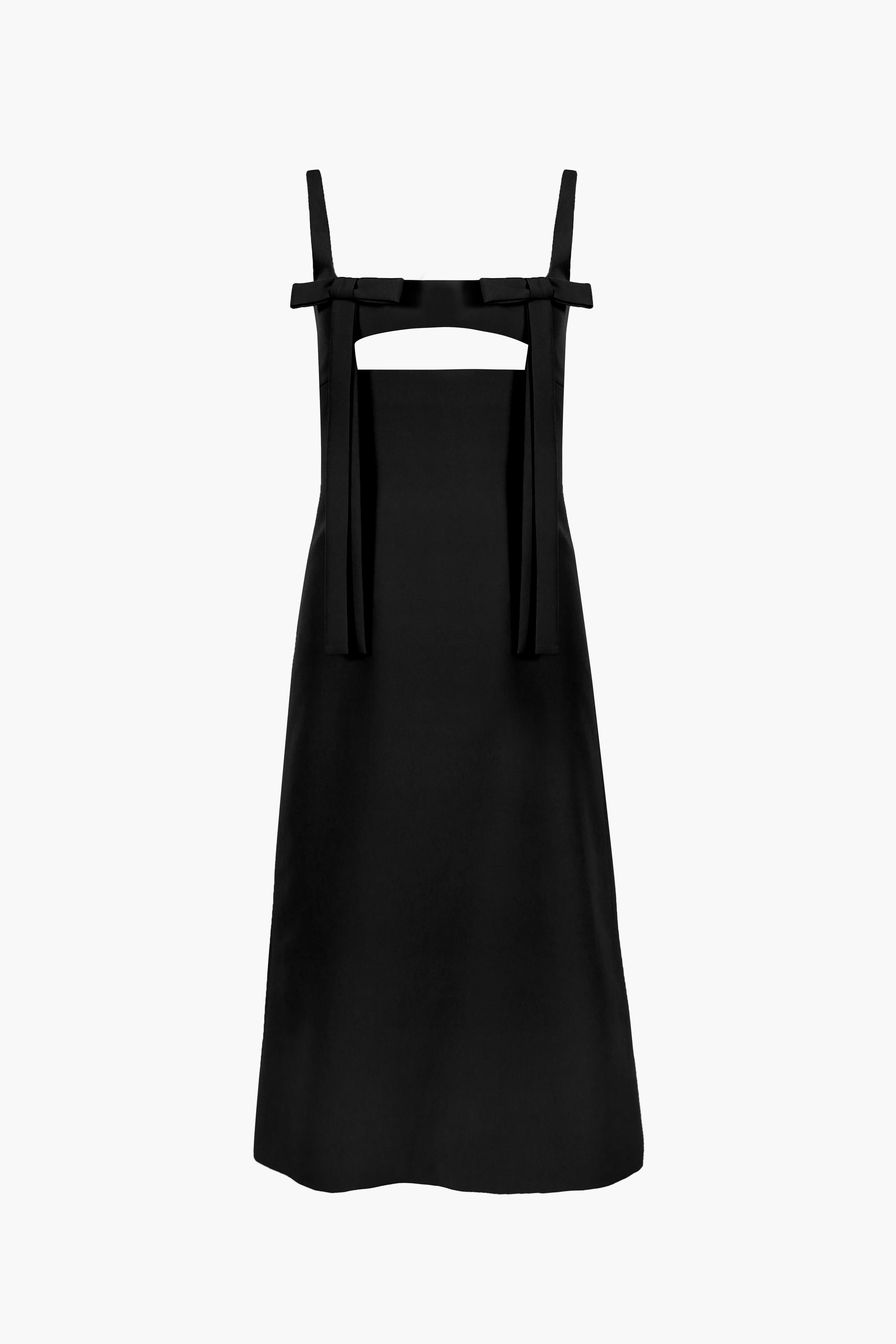MACHU DRESS IN BLACK sold by Sandy Liang