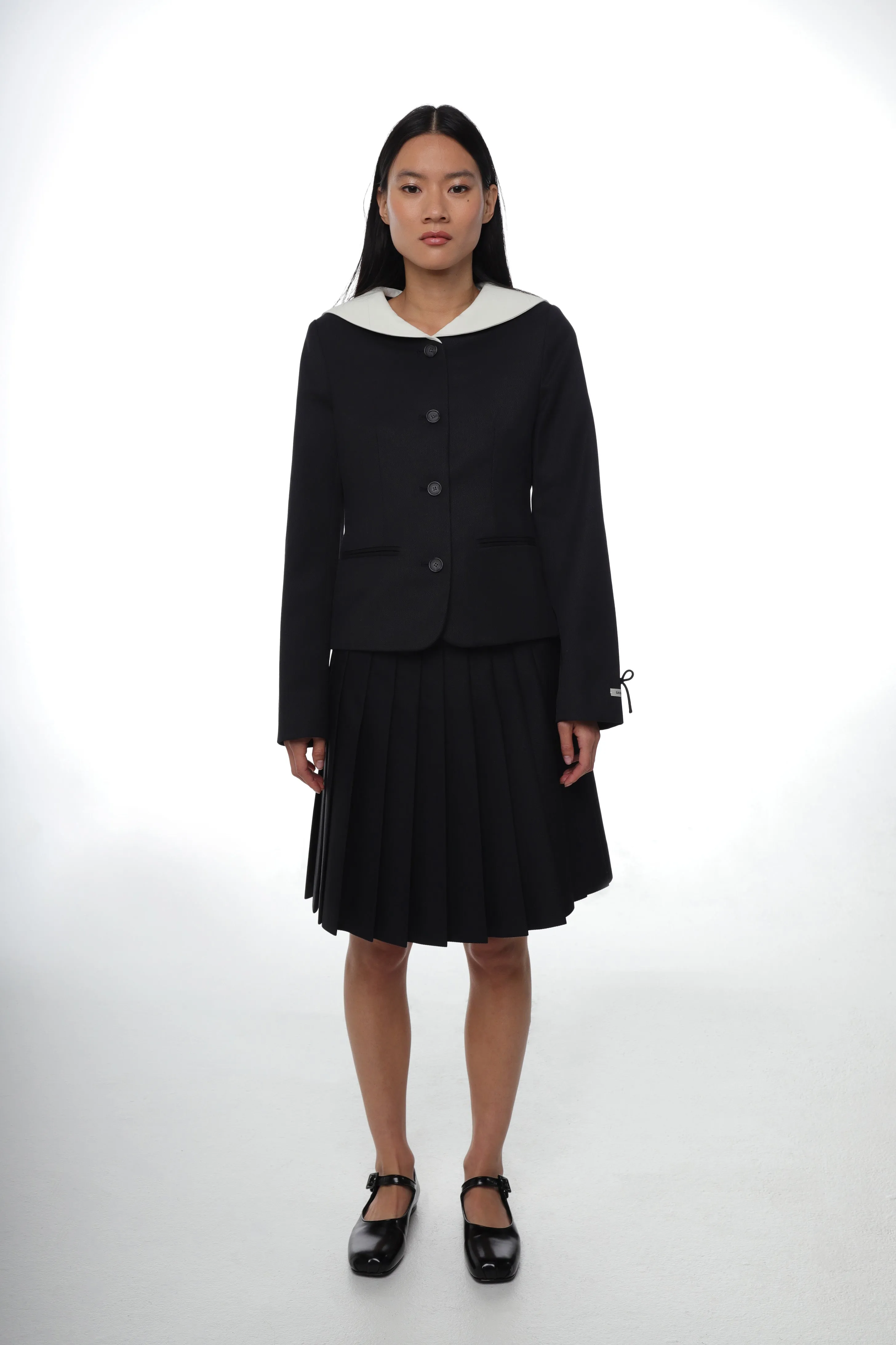 LILO SKIRT IN BLACK sold by Sandy Liang product image thumbnail 4
