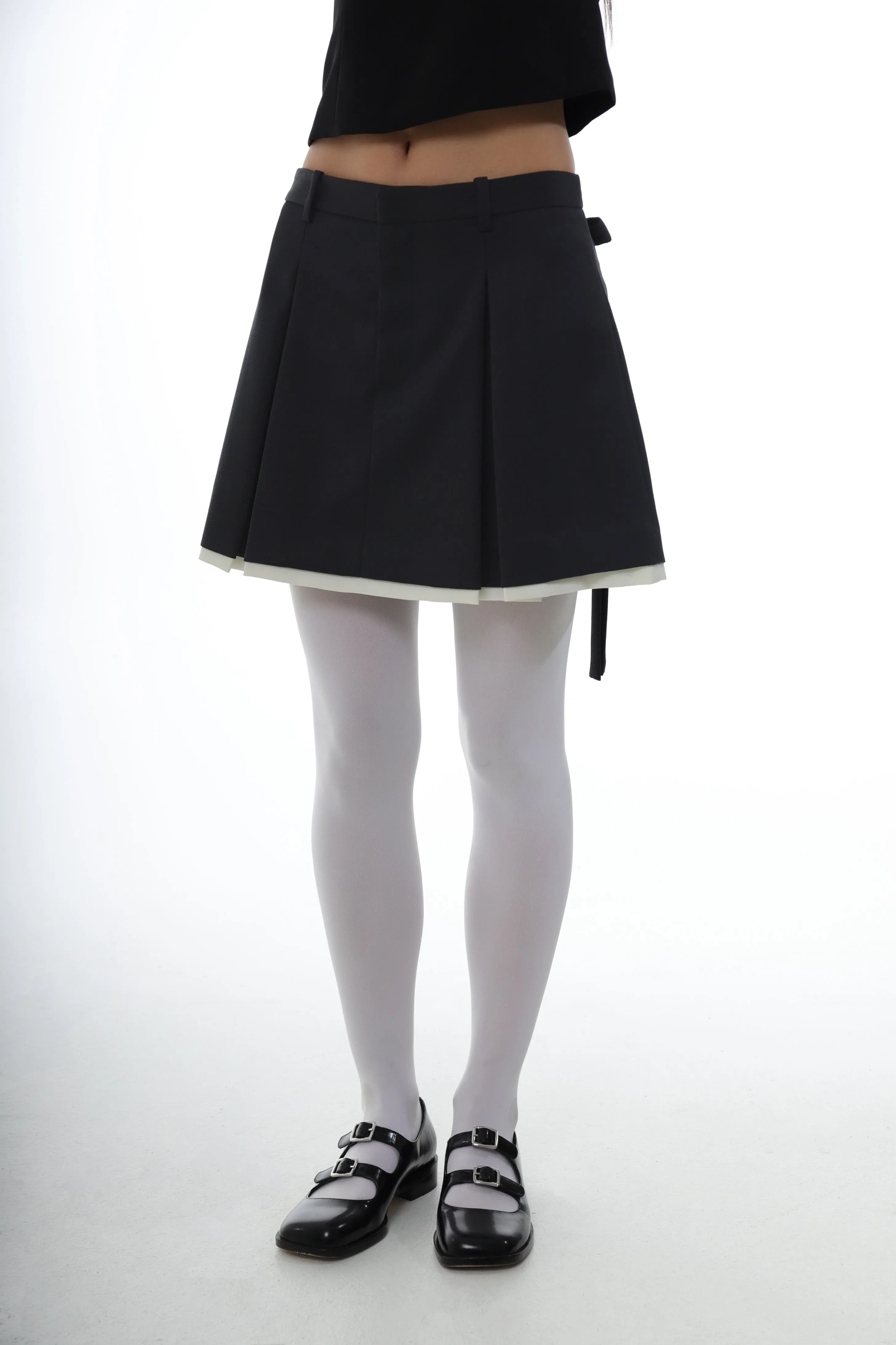 BARLOWE SKIRT IN BLACK sold by Sandy Liang product image thumbnail 5