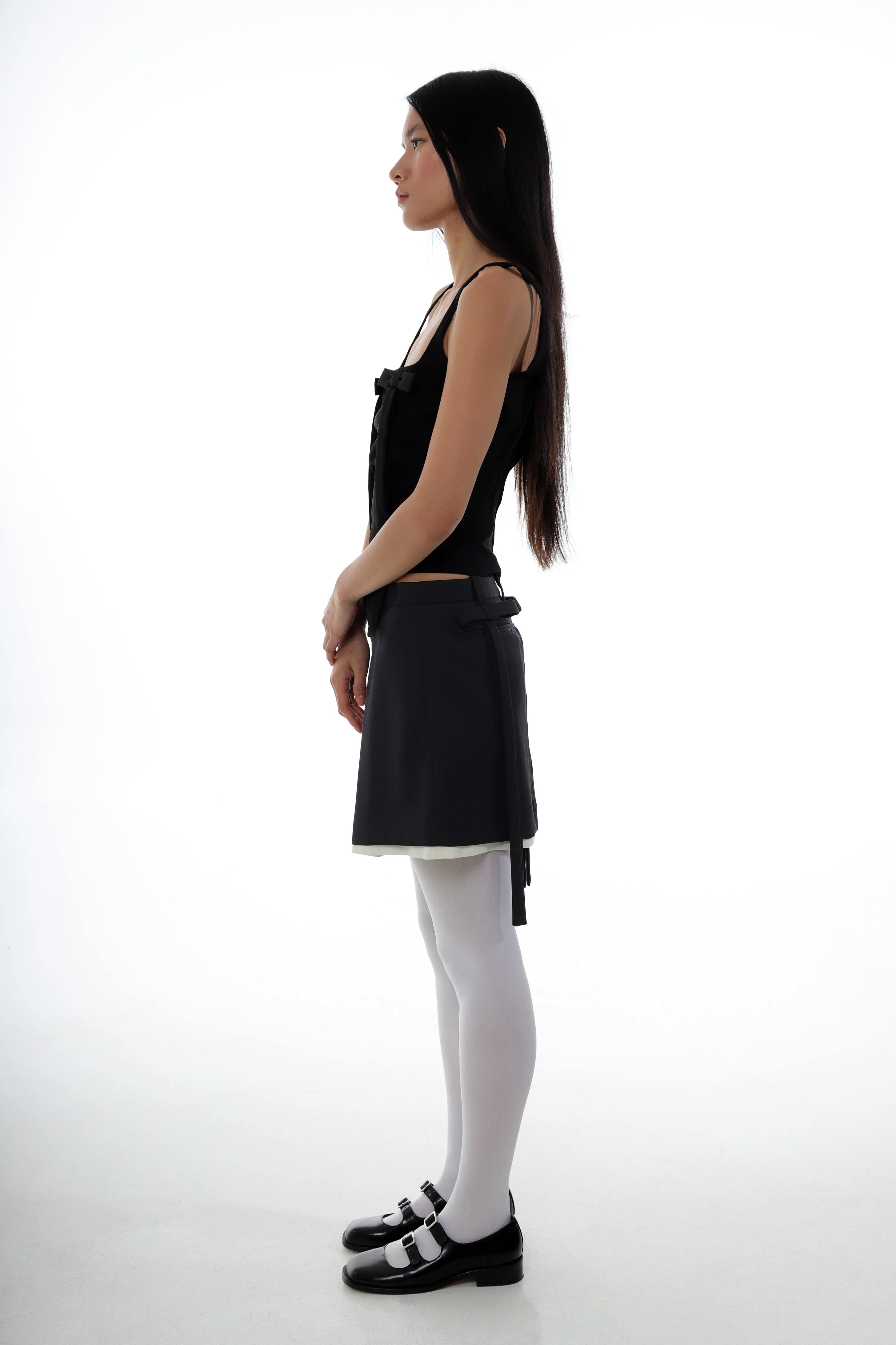 BARLOWE SKIRT IN BLACK sold by Sandy Liang product image thumbnail 4
