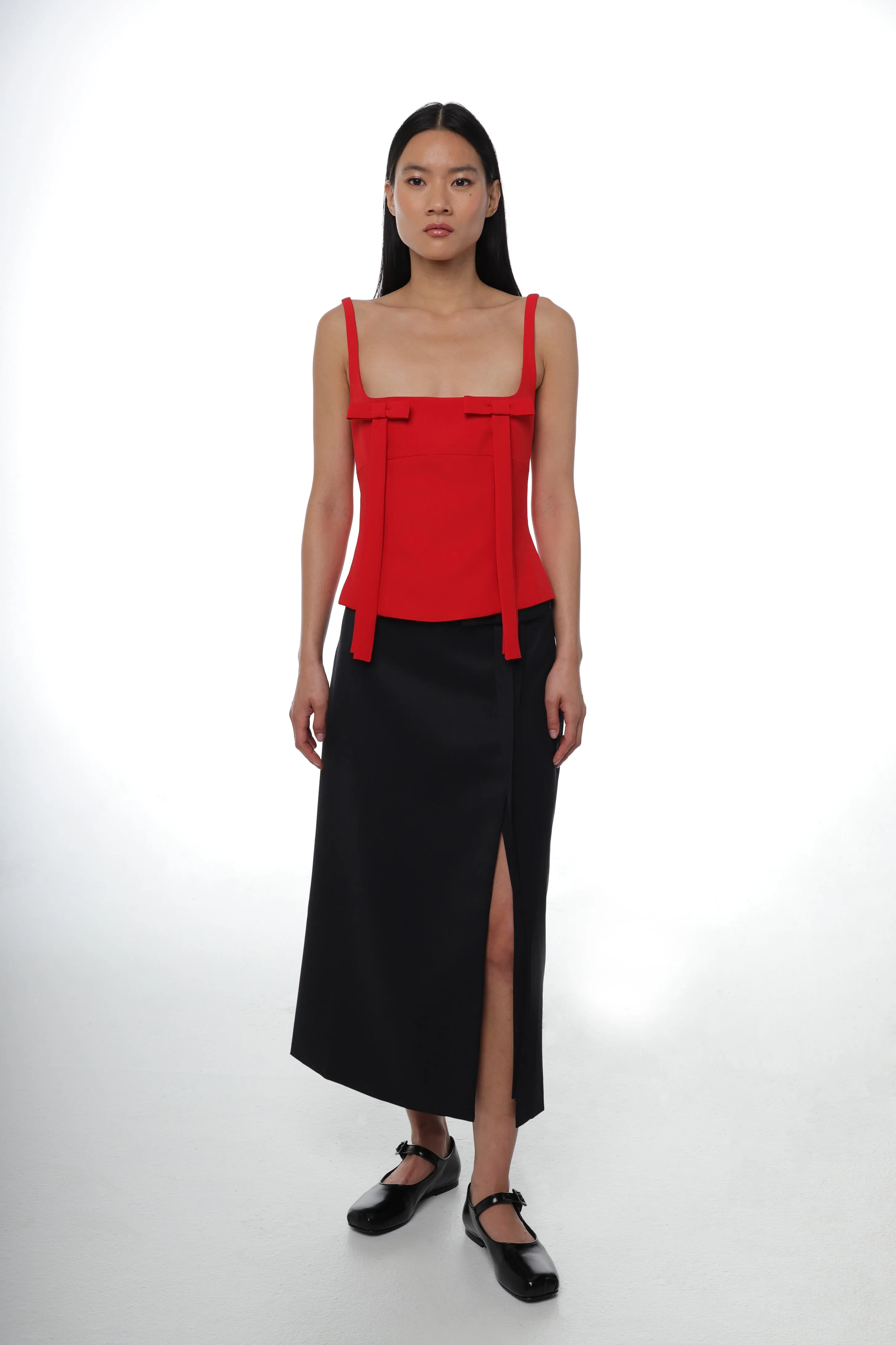BROMLEY SKIRT IN BLACK sold by Sandy Liang product image thumbnail 2