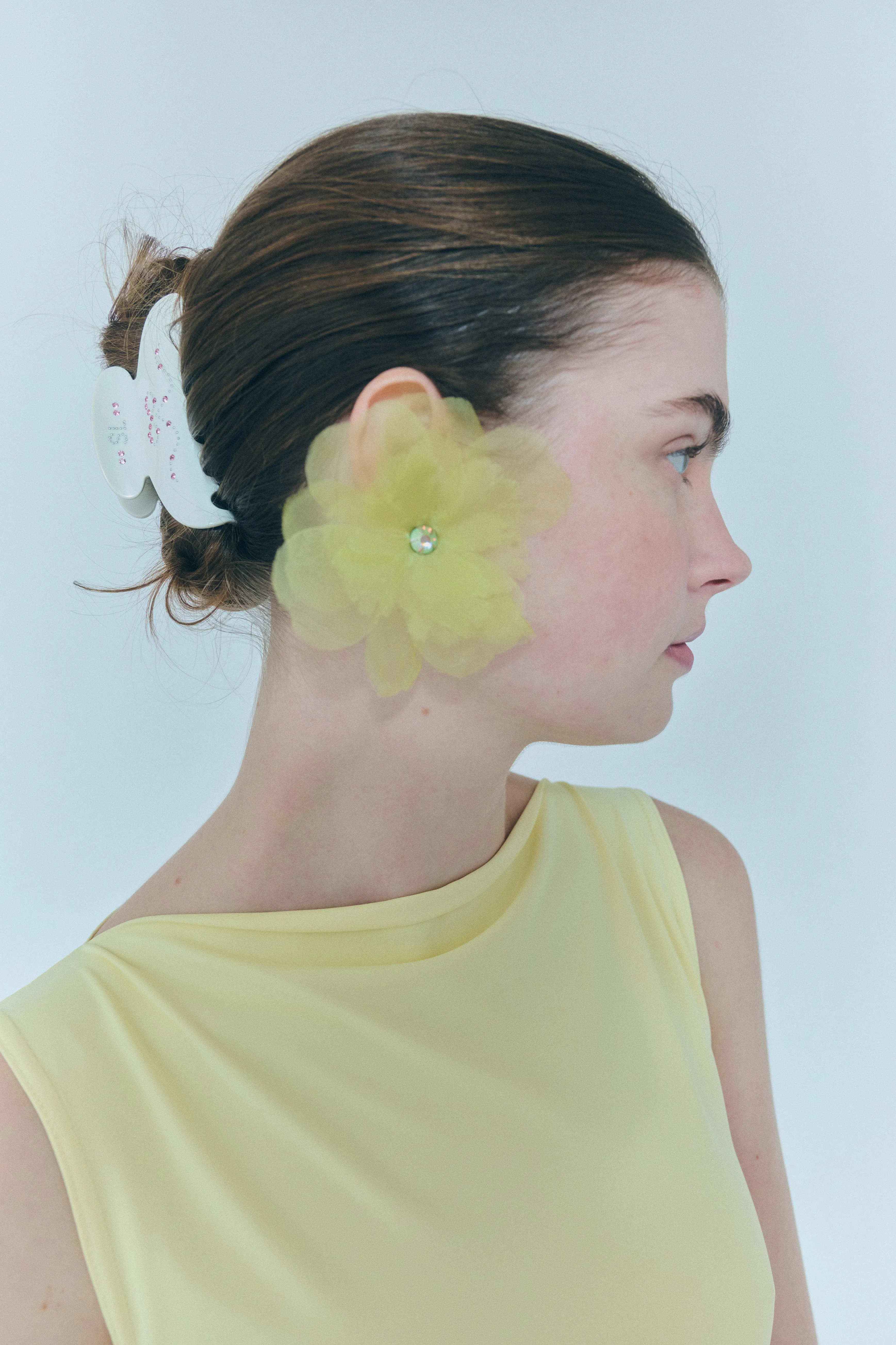 MUFF EARRINGS IN LEMON sold by Sandy Liang product image thumbnail 3