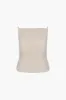 BRANDO TOP IN NATURAL sold by Sandy Liang