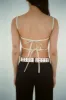 BRANDO TOP IN NATURAL sold by Sandy Liang