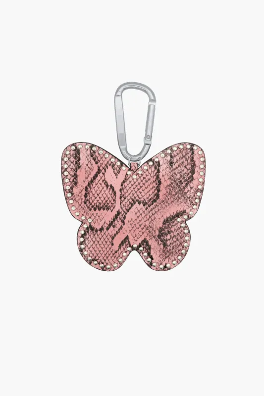YEAR OF THE SNAKE KEYCHAIN IN PINK sold by Sandy Liang