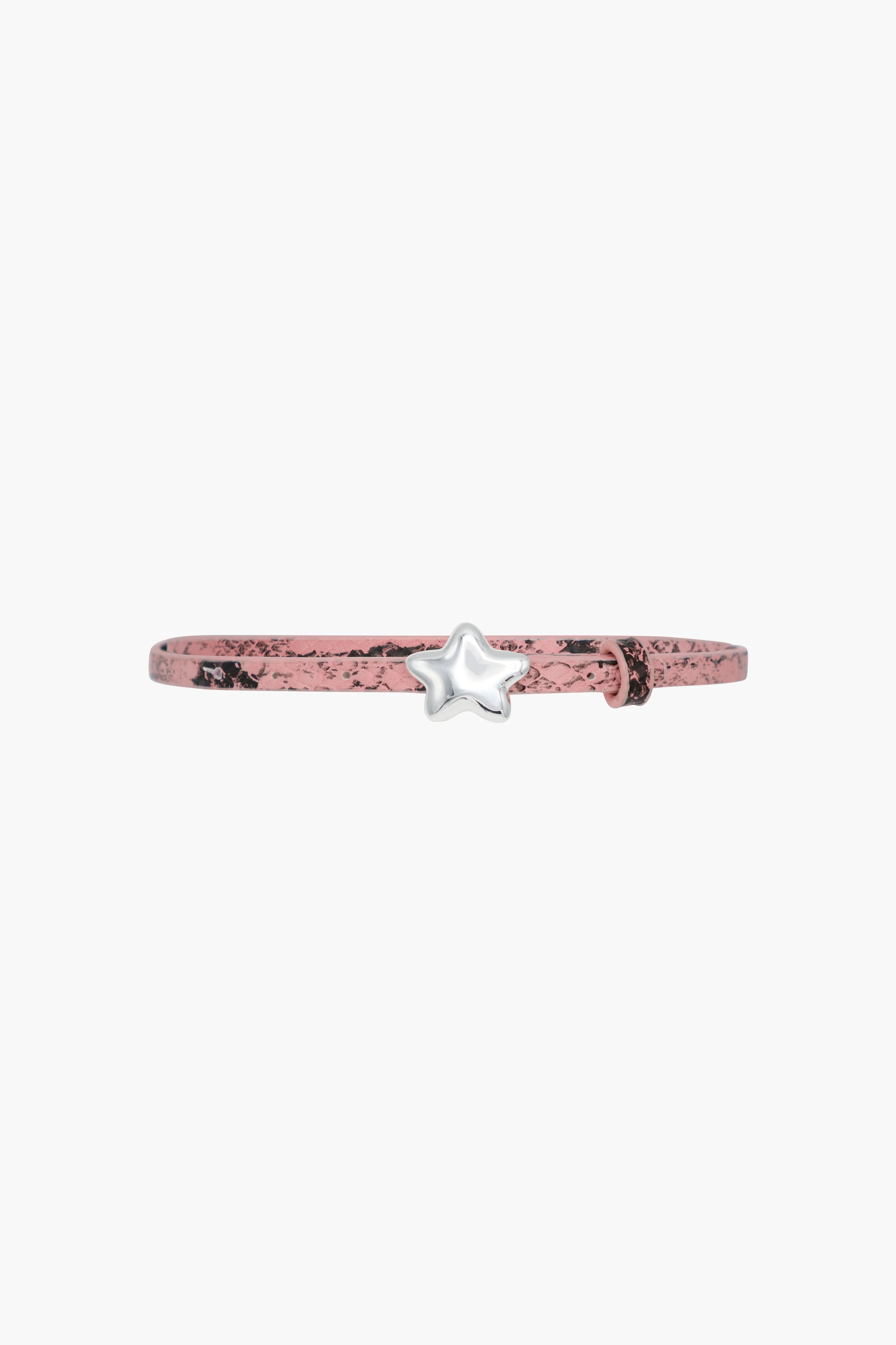 STARRY CHOKER IN PINK sold by Sandy Liang