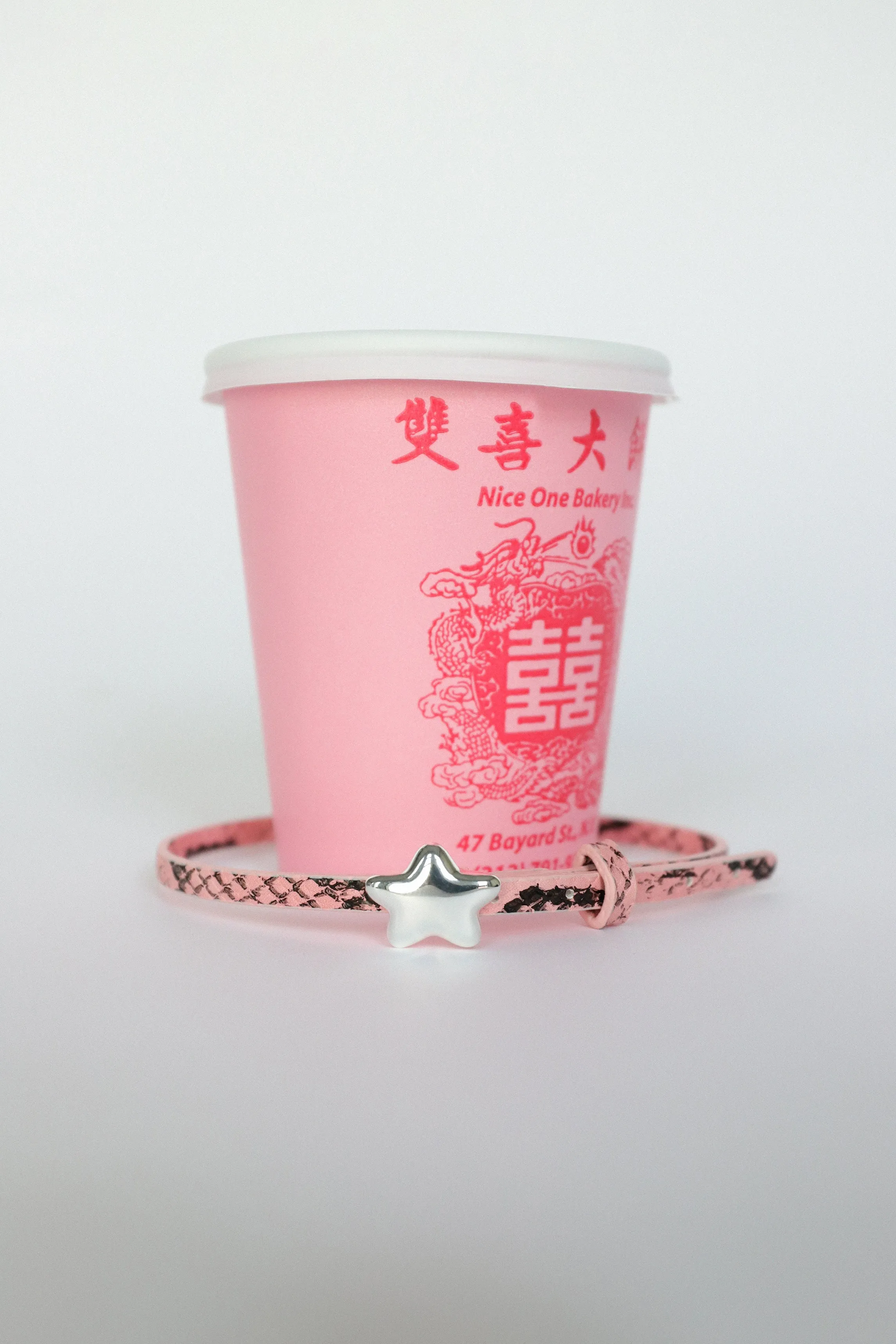 STARRY CHOKER IN PINK sold by Sandy Liang product image thumbnail 2