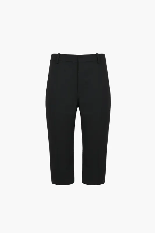 MELVIN CAPRIS IN BLACK sold by Sandy Liang