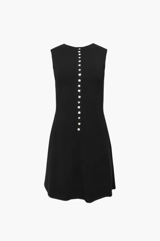 SERRANO DRESS IN BLACK sold by Sandy Liang