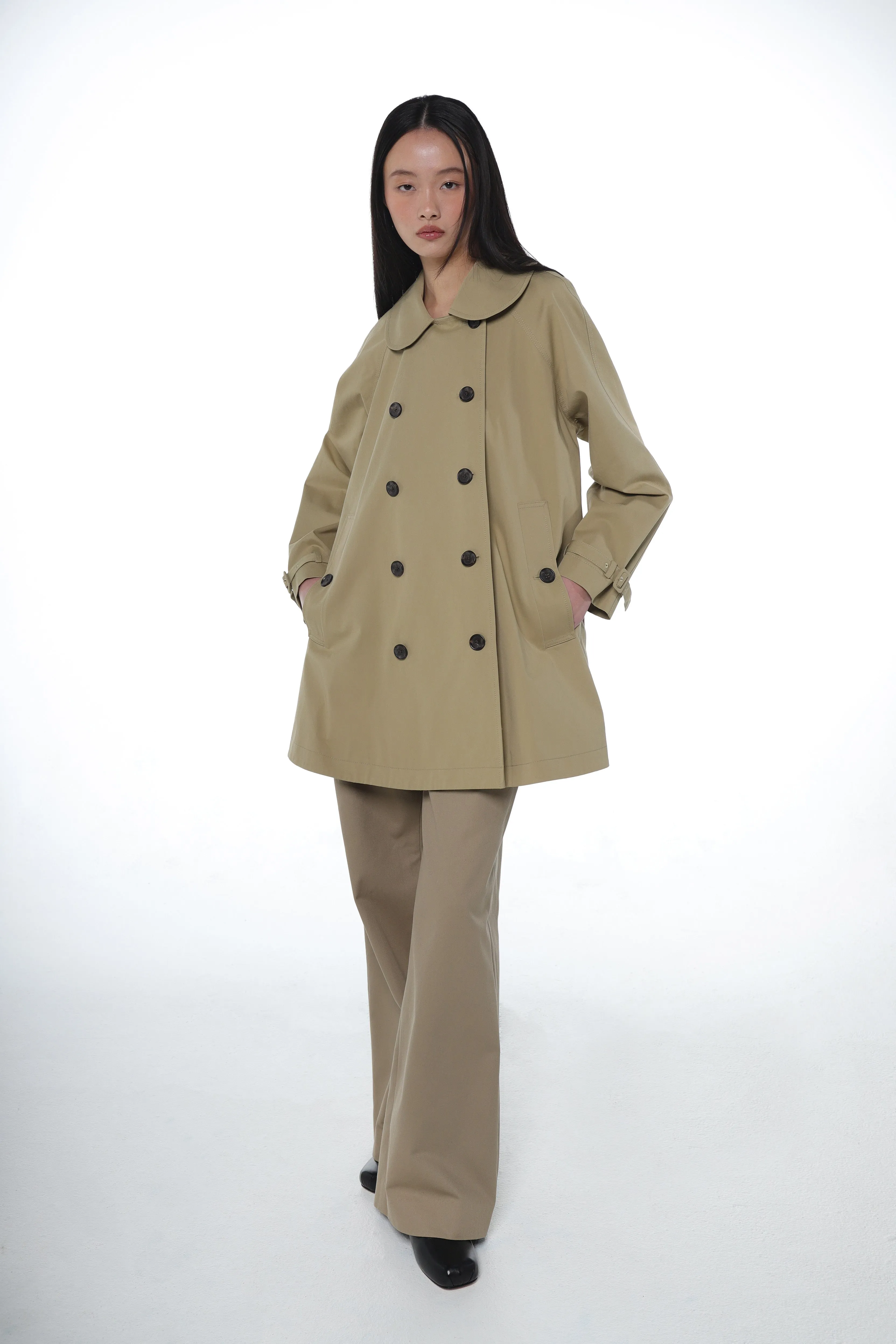 HUXLEY TRENCH sold by Sandy Liang product image thumbnail 2