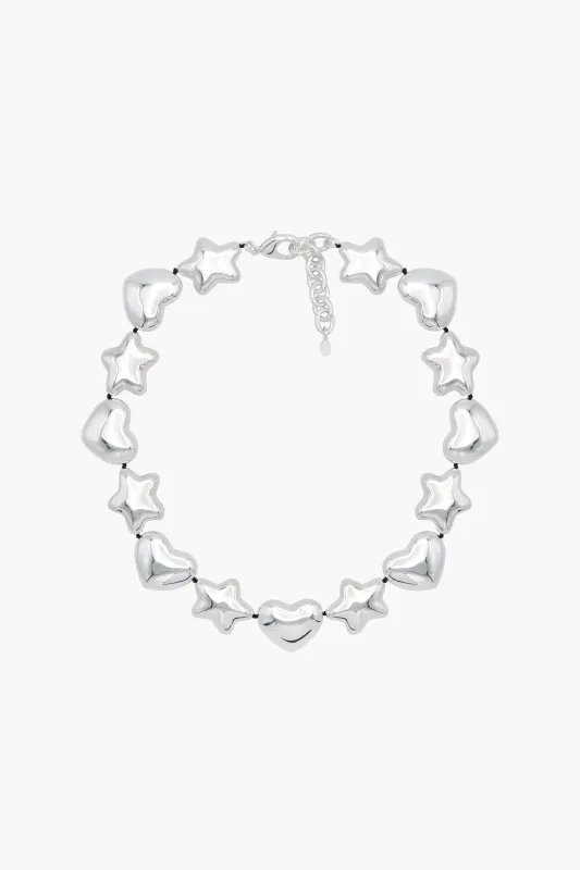 SPARKLES 2.0 NECKLACE IN SILVER | Parallel