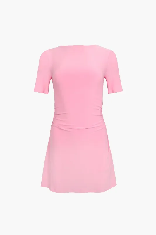 SKITTY DRESS IN PINK sold by Sandy Liang