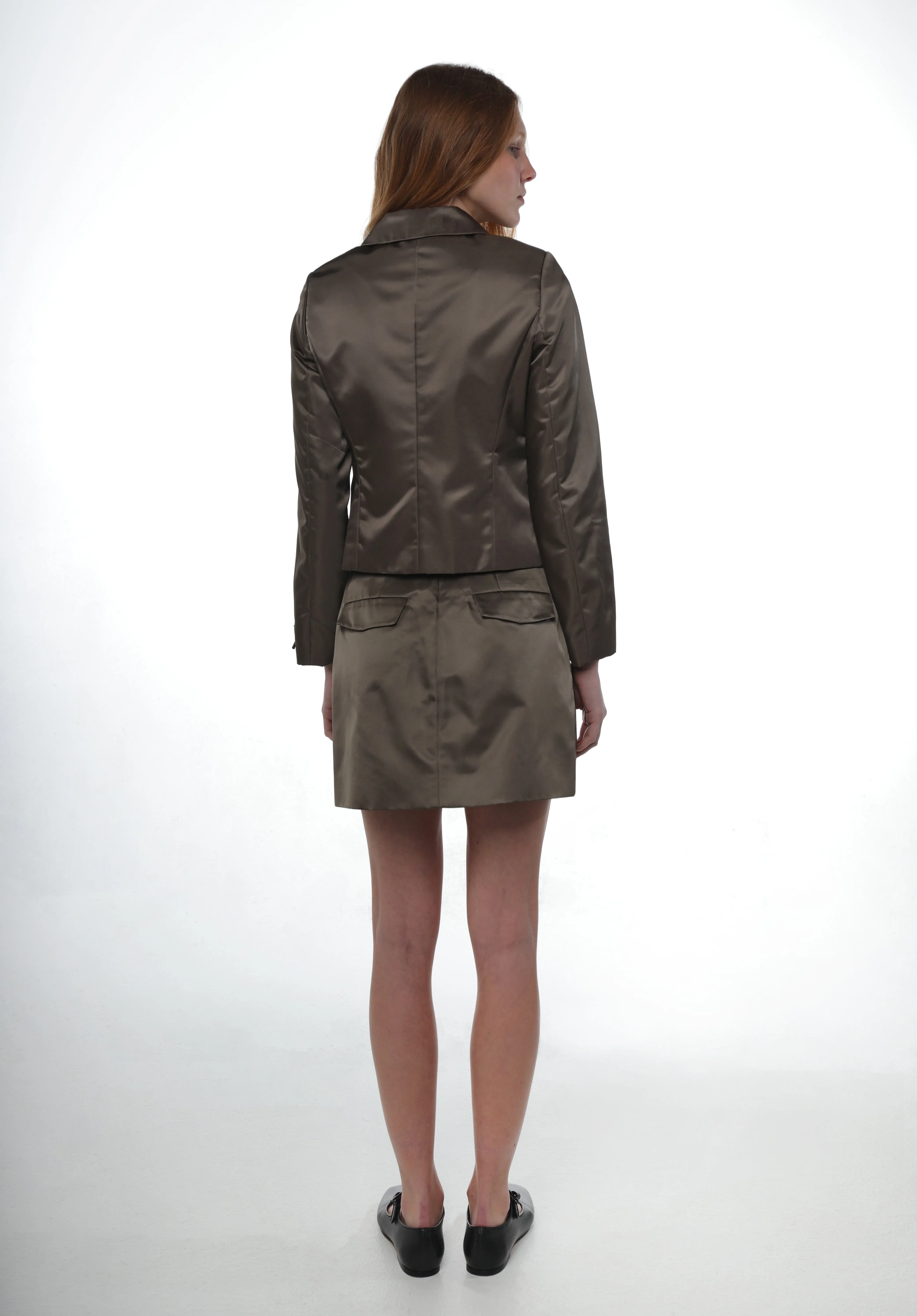 ANNECY JACKET IN OLIVE sold by Sandy Liang product image thumbnail 3