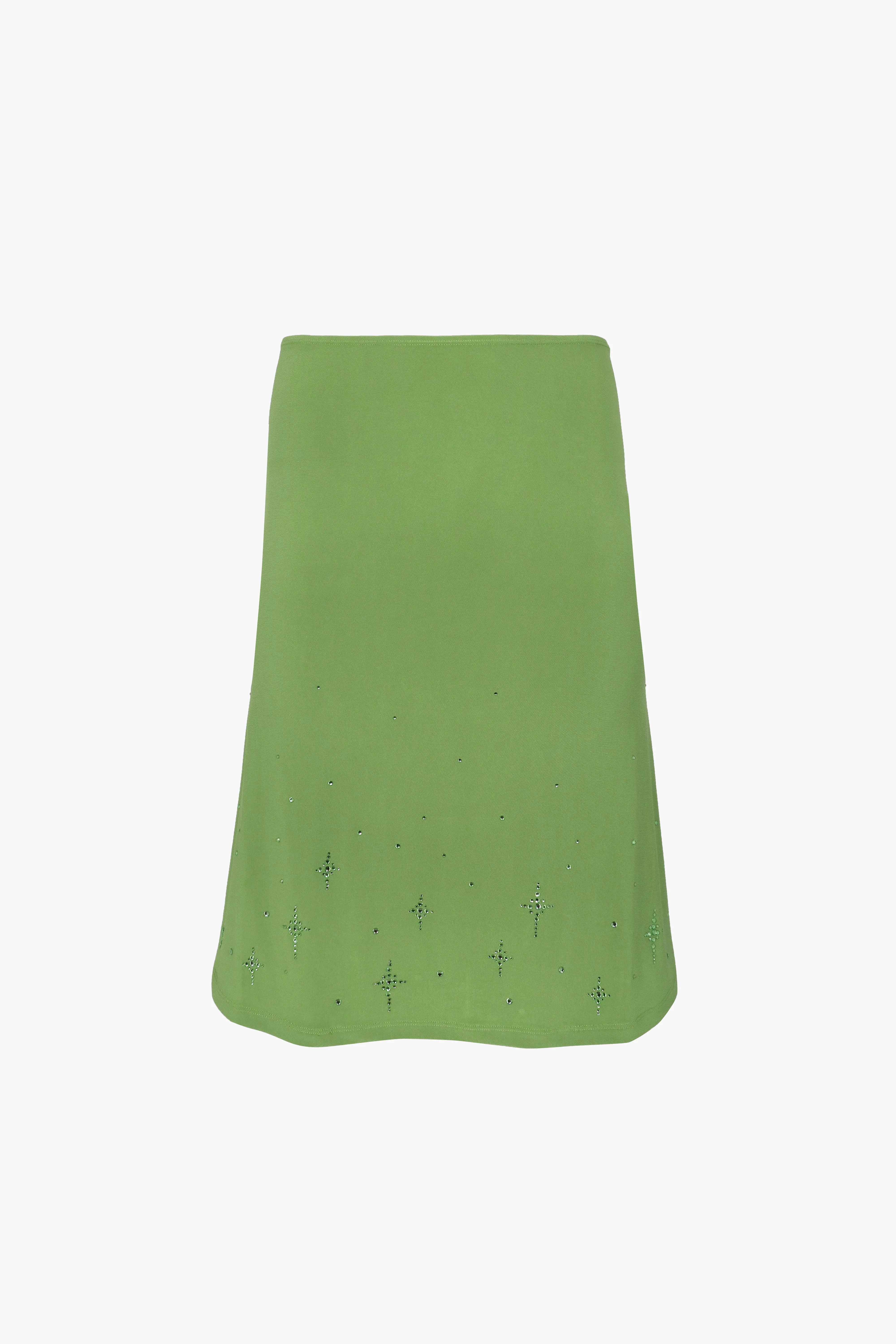 EMOLGA SKIRT IN LIME sold by Sandy Liang