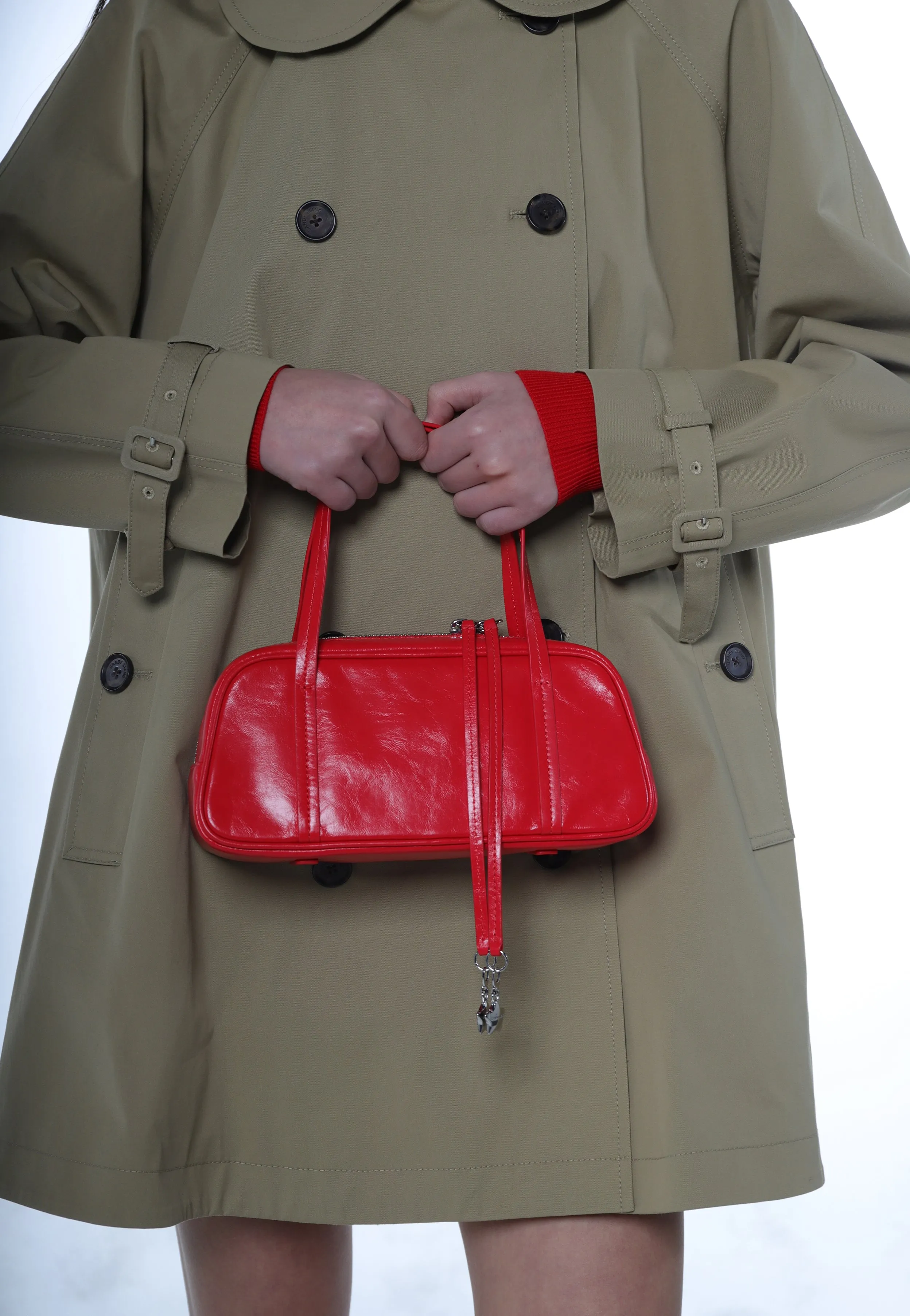 TWIN BAG IN RED sold by Sandy Liang product image thumbnail 3