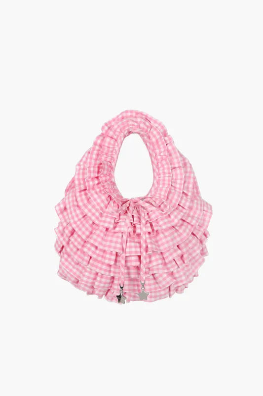 NAPA BAG IN PINK GINGHAM sold by Sandy Liang