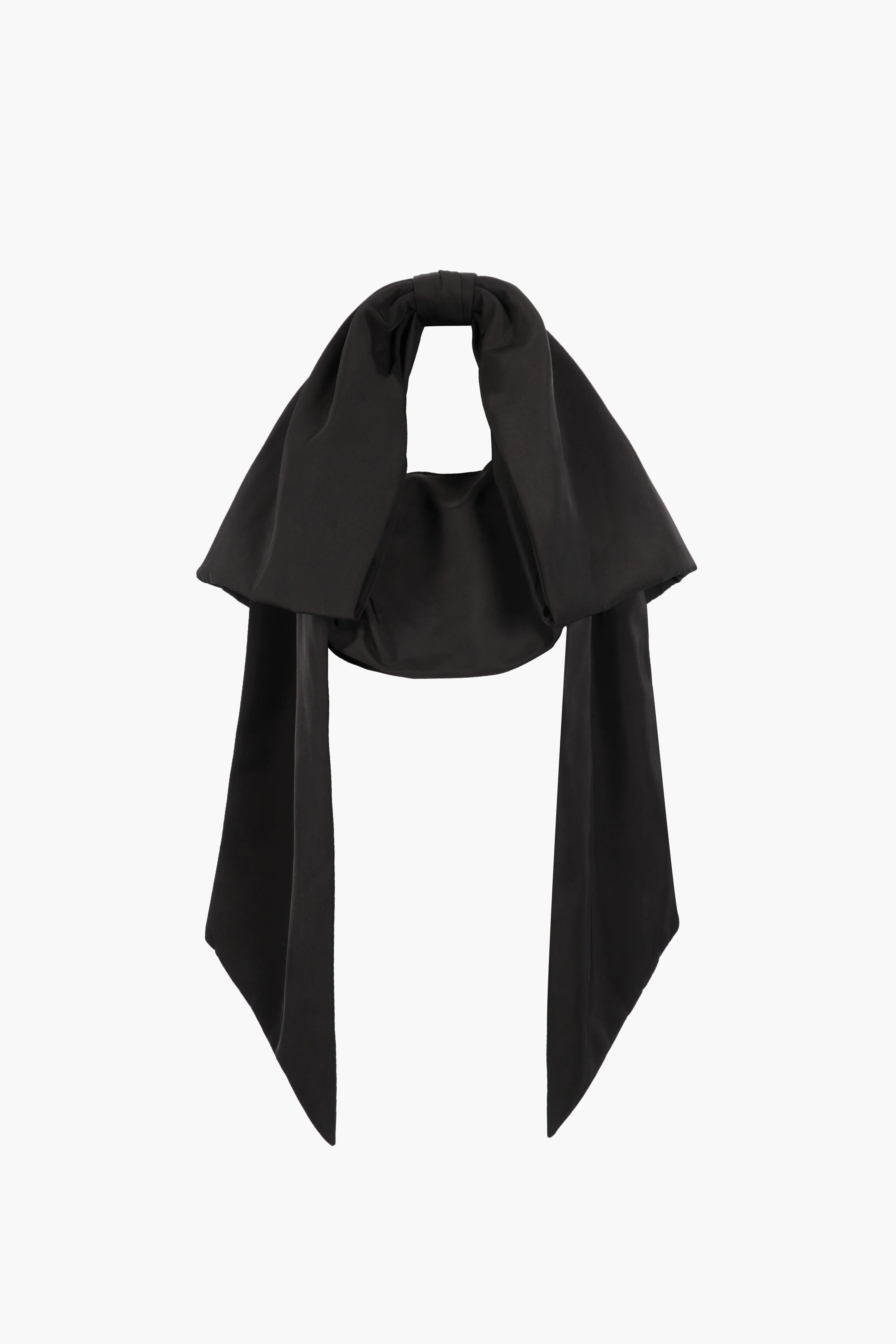 SMALL REGALO BAG IN BLACK NYLON sold by Sandy Liang