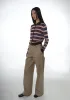GLASS PANT IN KHAKI sold by Sandy Liang