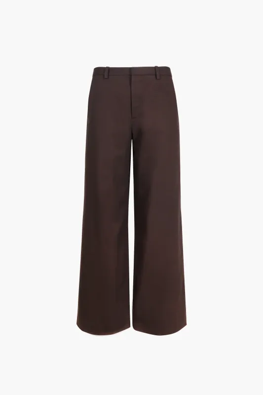 GLASS PANT IN BROWN sold by Sandy Liang
