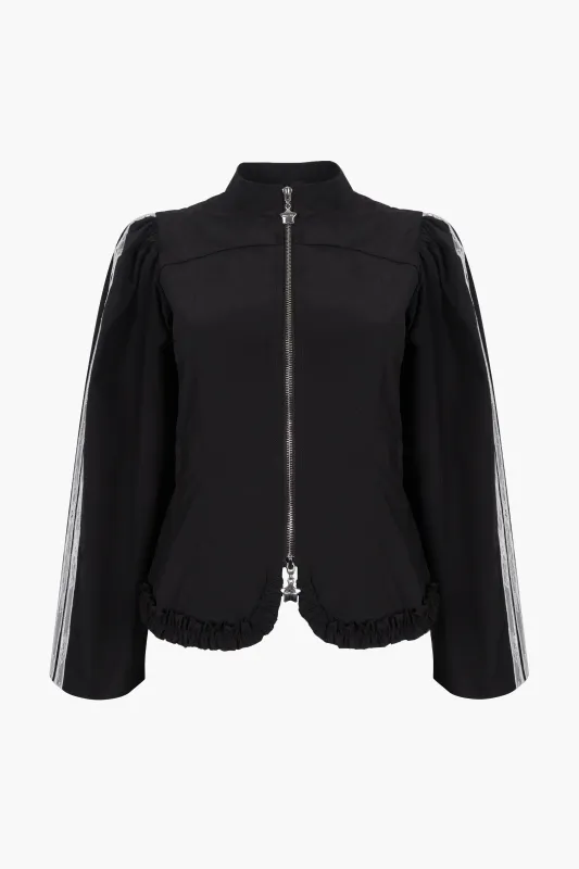 EILEEN JACKET IN BLACK made by Sandy Liang