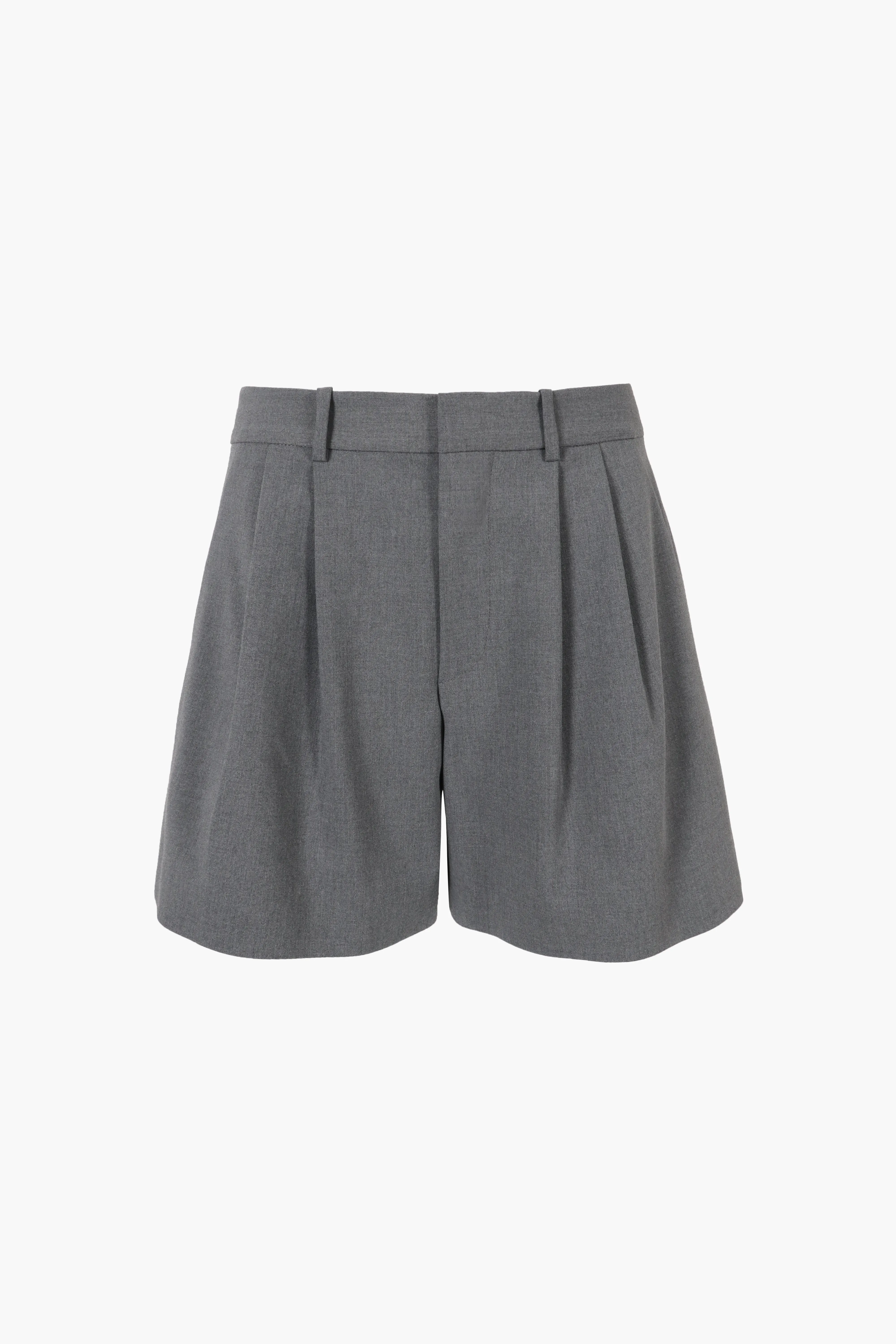 HINOKI SHORTS IN GREY sold by Sandy Liang