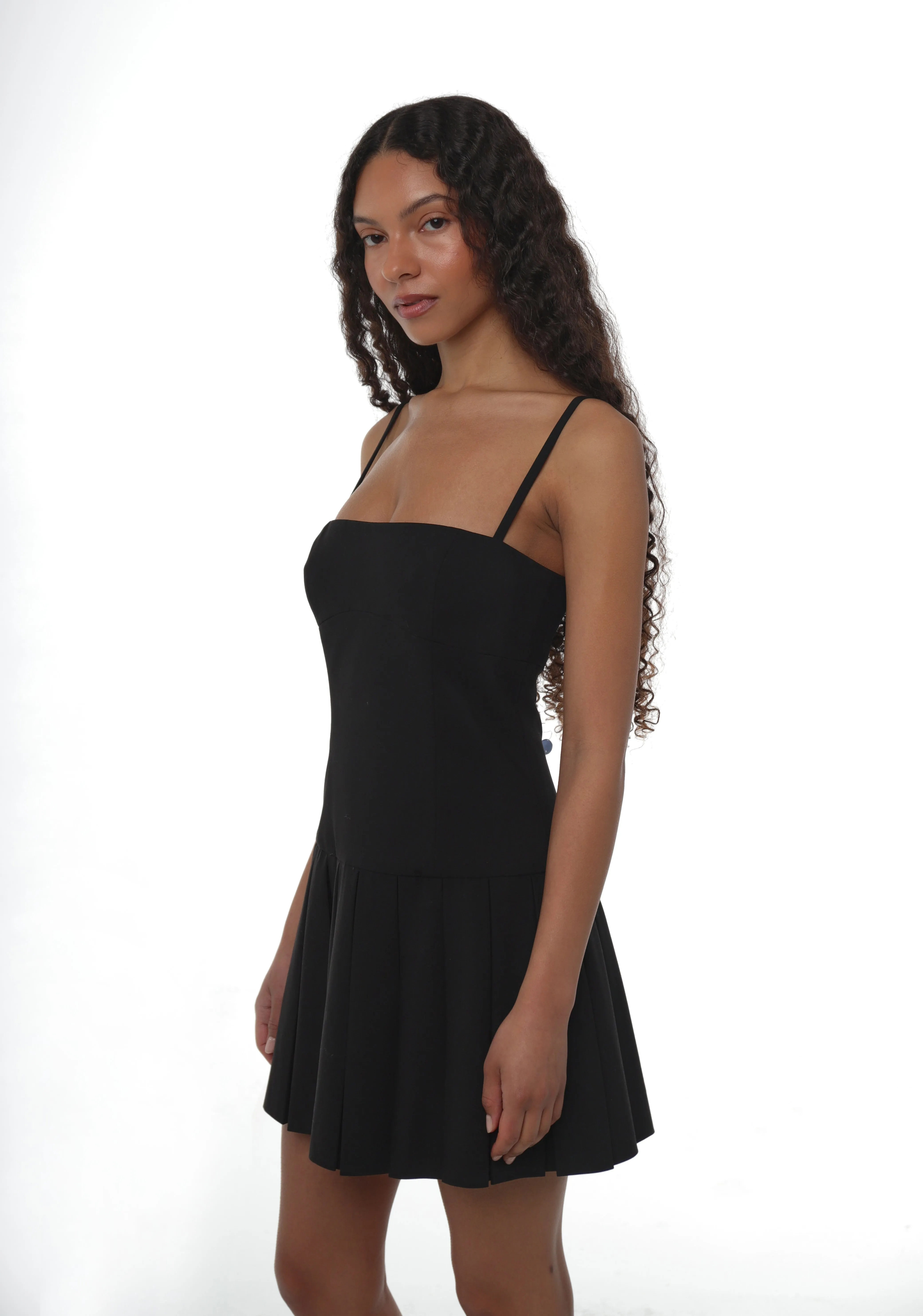 TOO DRESS IN BLACK sold by Sandy Liang product image thumbnail 3