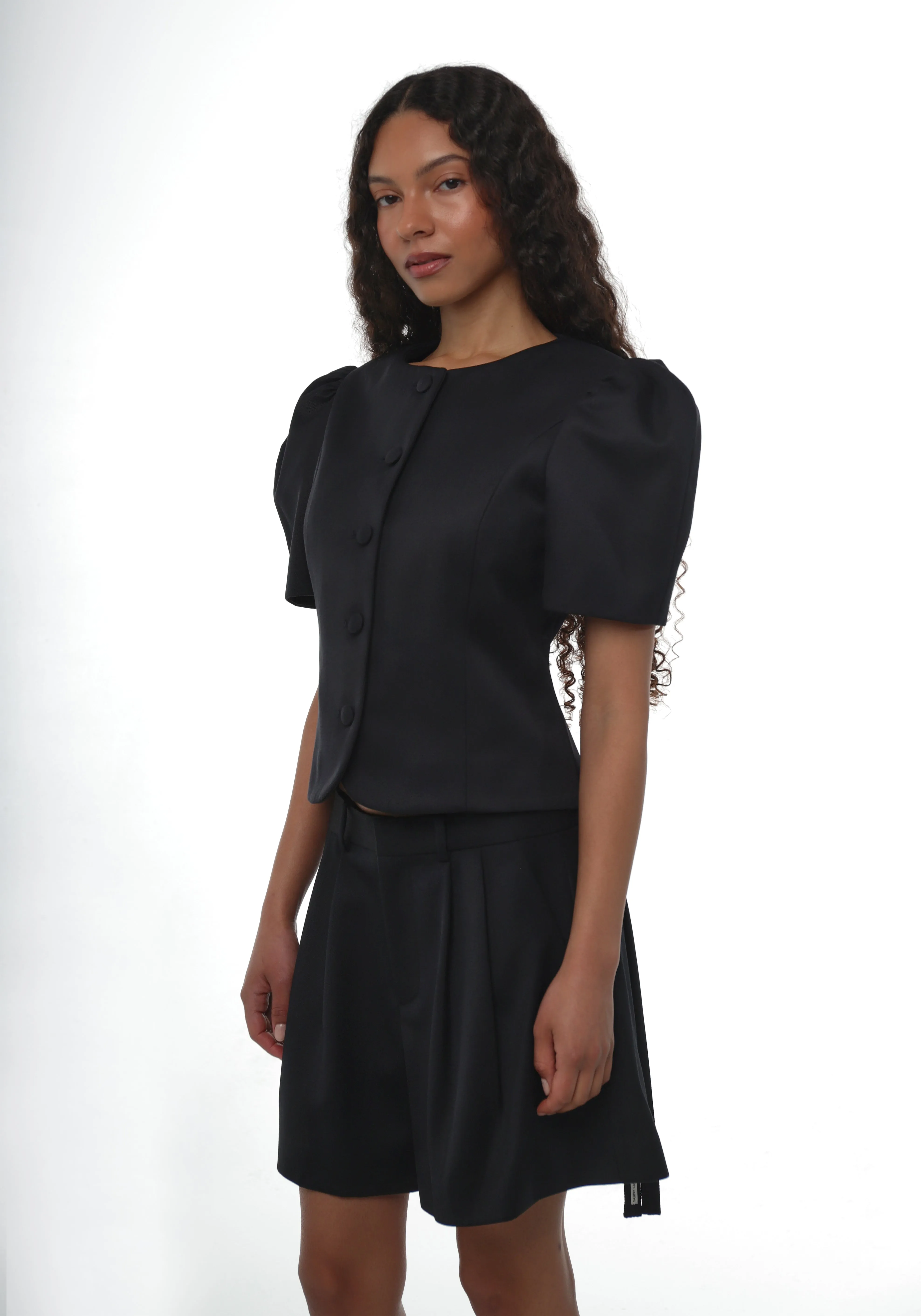 BONNY JACKET IN BLACK sold by Sandy Liang product image thumbnail 3