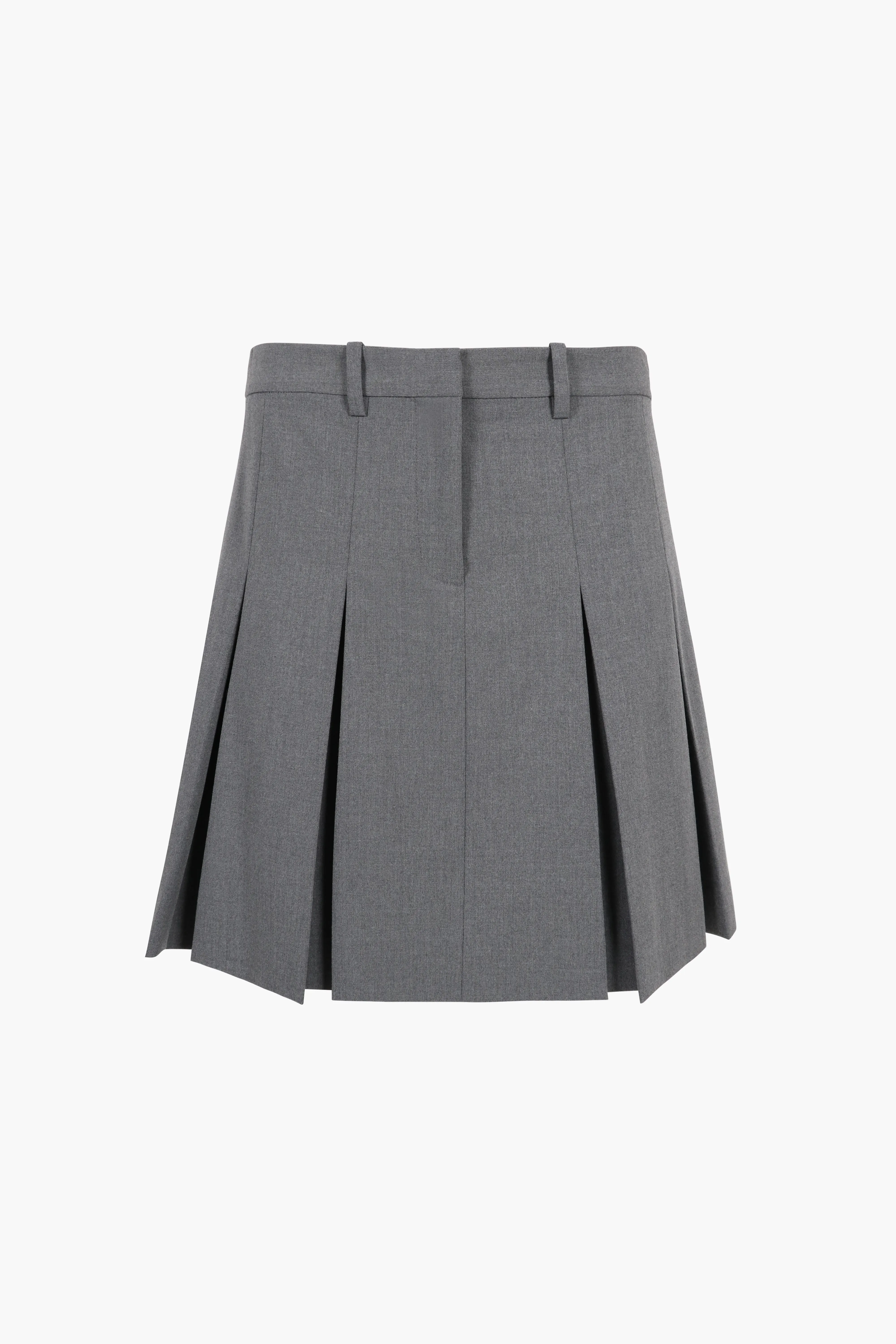 WREN SKIRT IN GREY sold by Sandy Liang