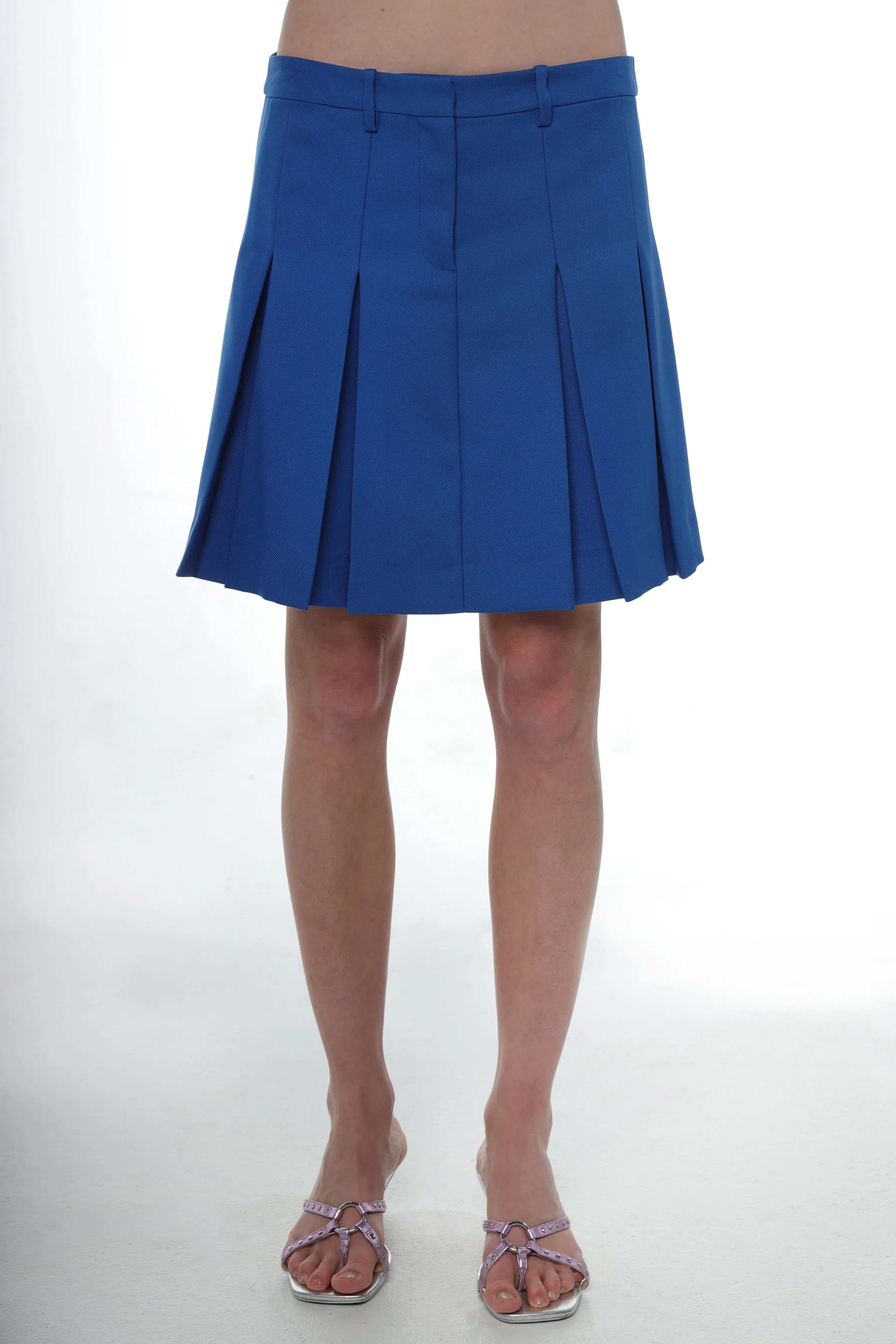 WREN SKIRT IN BLUE sold by Sandy Liang product image thumbnail 4