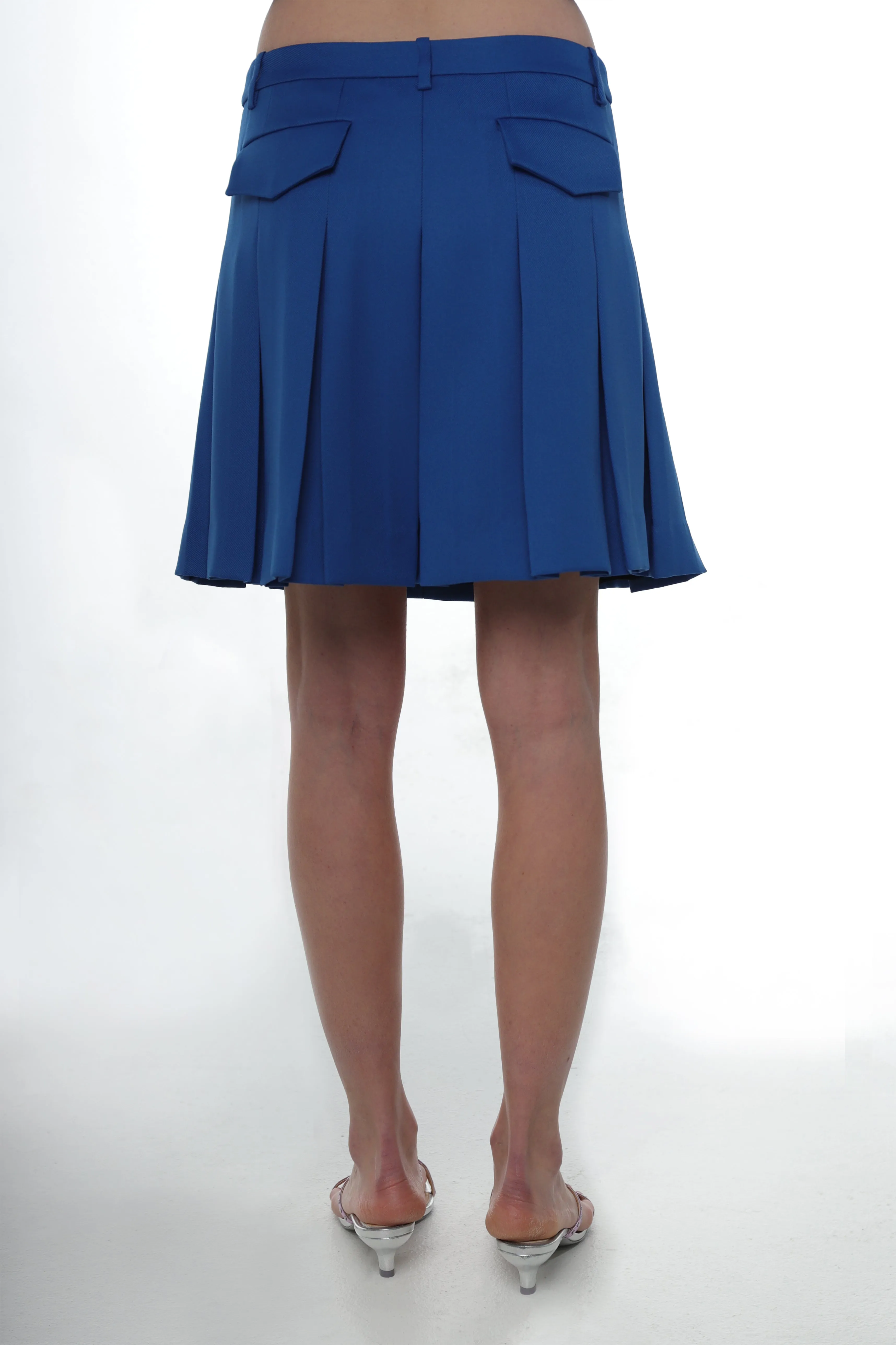 WREN SKIRT IN BLUE sold by Sandy Liang product image thumbnail 3