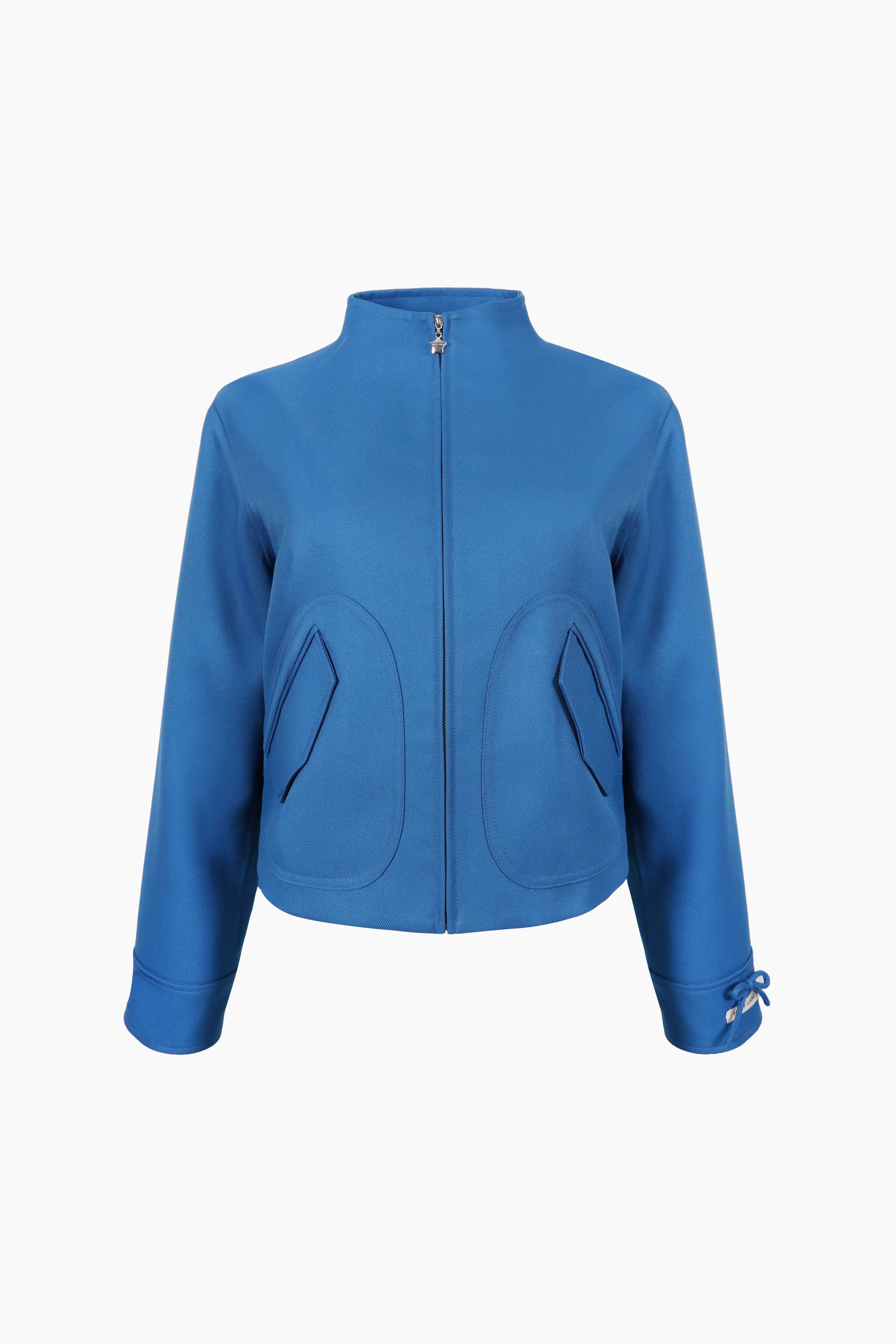 MIKU JACKET IN BLUE sold by Sandy Liang