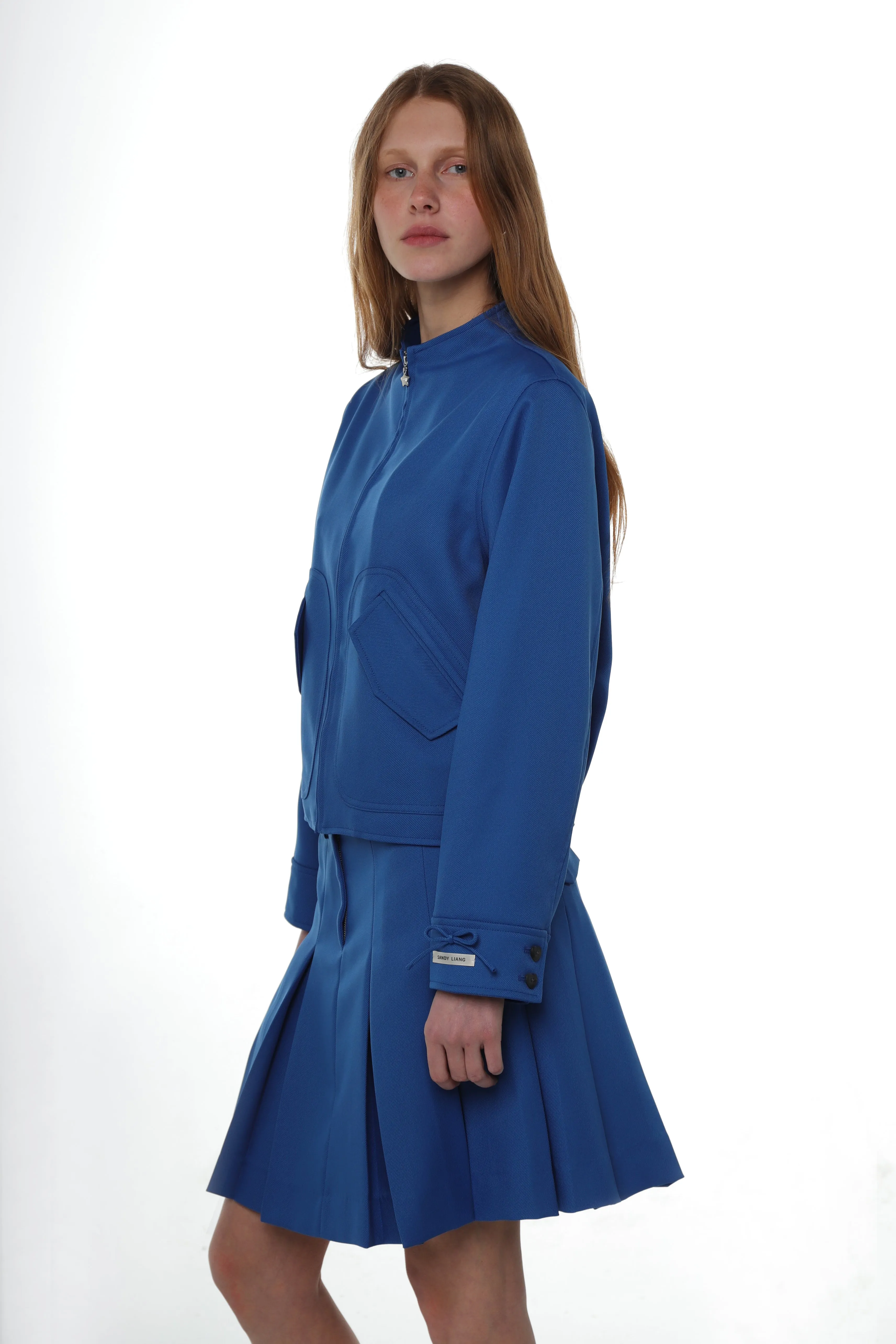 MIKU JACKET IN BLUE sold by Sandy Liang product image thumbnail 5