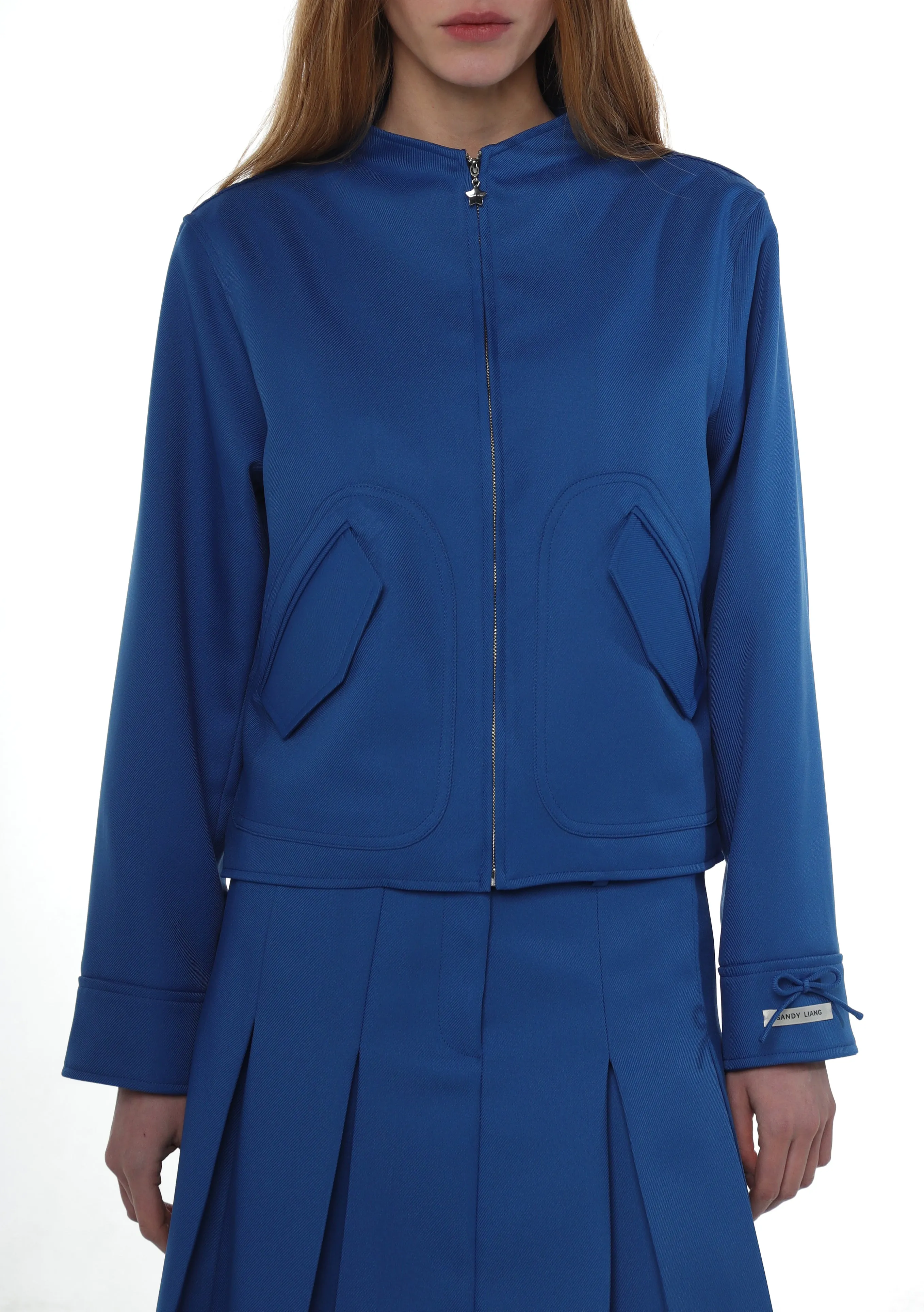 MIKU JACKET IN BLUE sold by Sandy Liang product image thumbnail 3