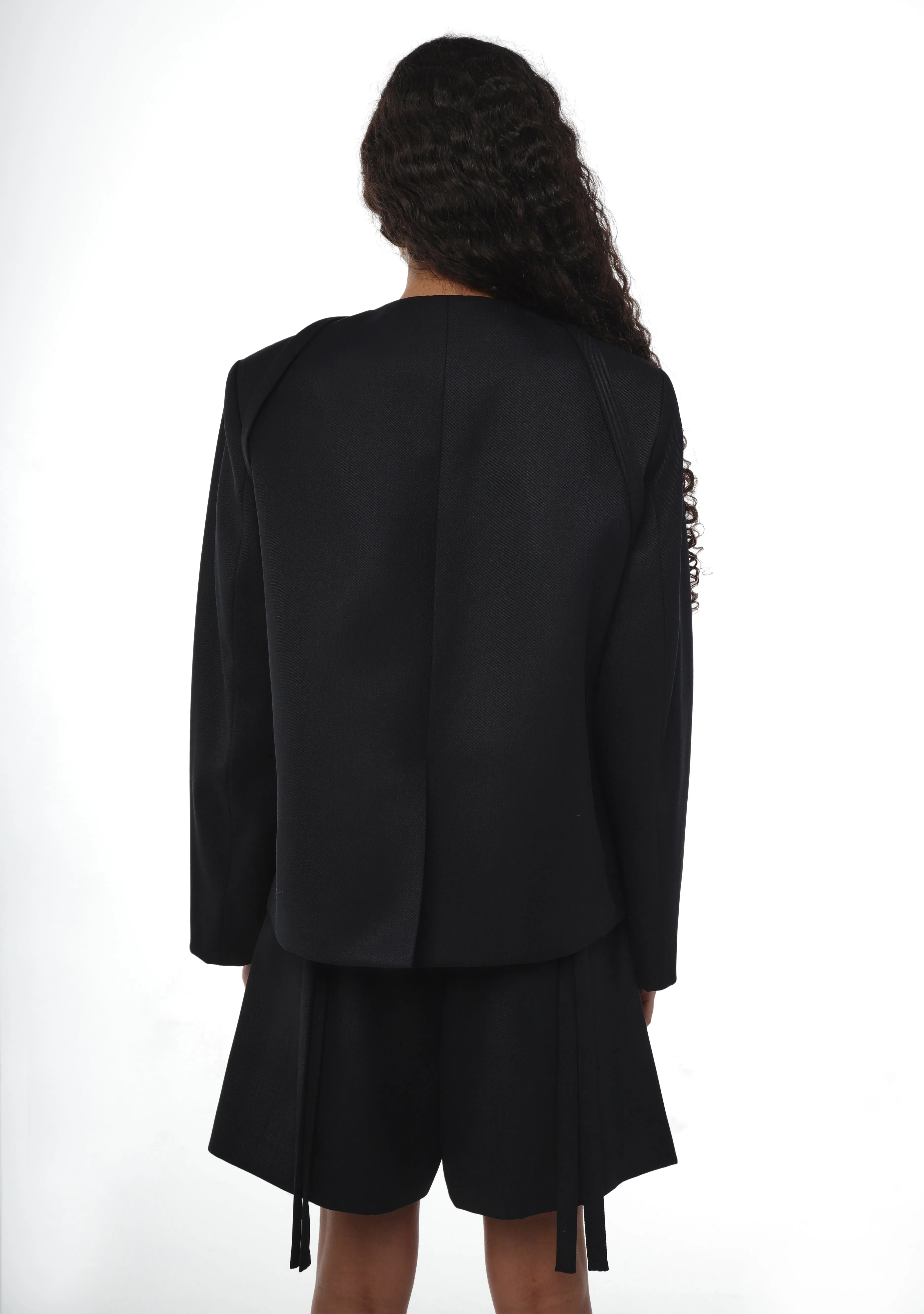 KALLO JACKET IN BLACK sold by Sandy Liang product image thumbnail 4