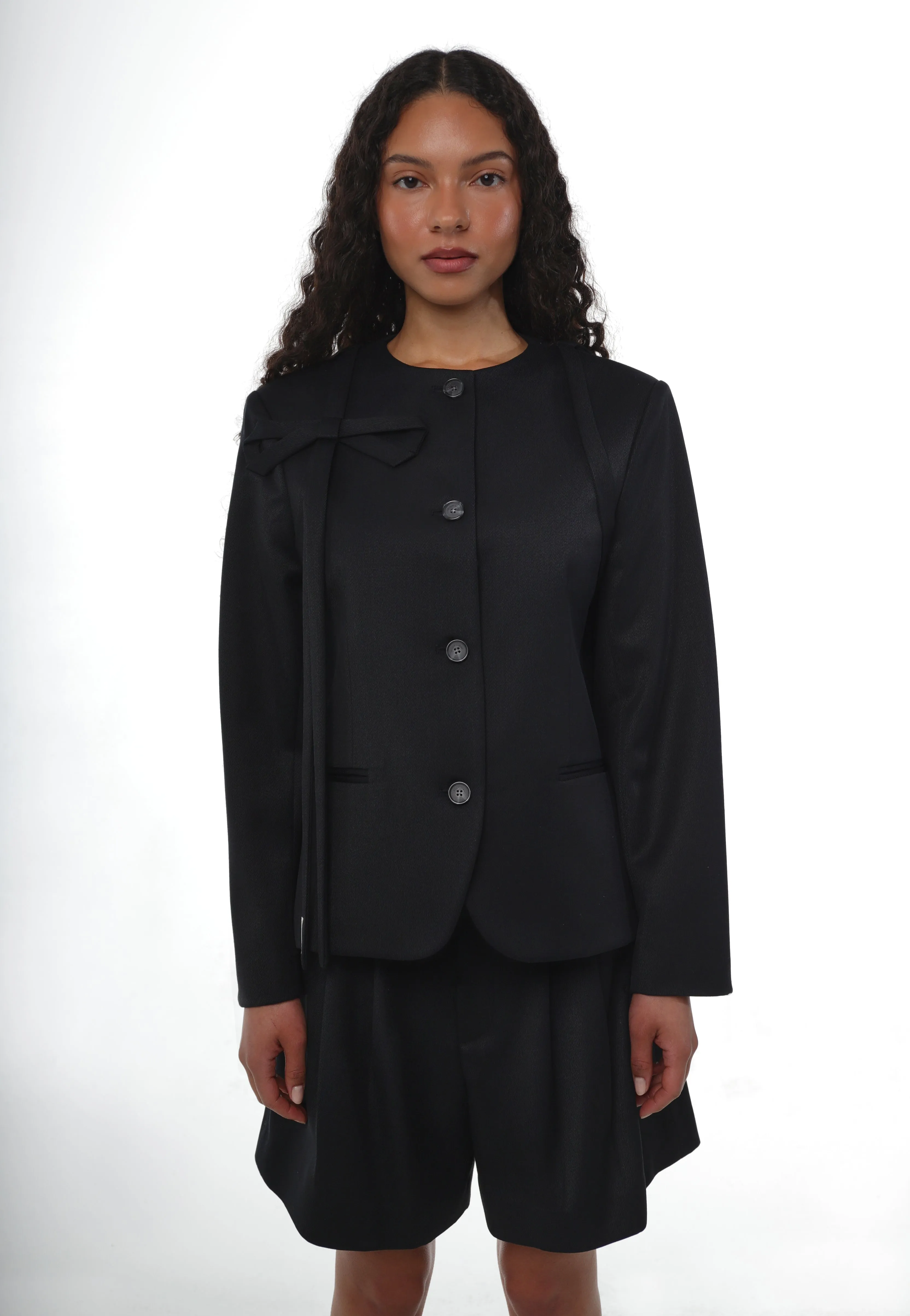 KALLO JACKET IN BLACK sold by Sandy Liang product image thumbnail 2