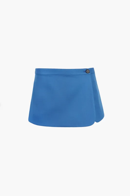 MUNCHIE SKORT IN BLUE made by Sandy Liang
