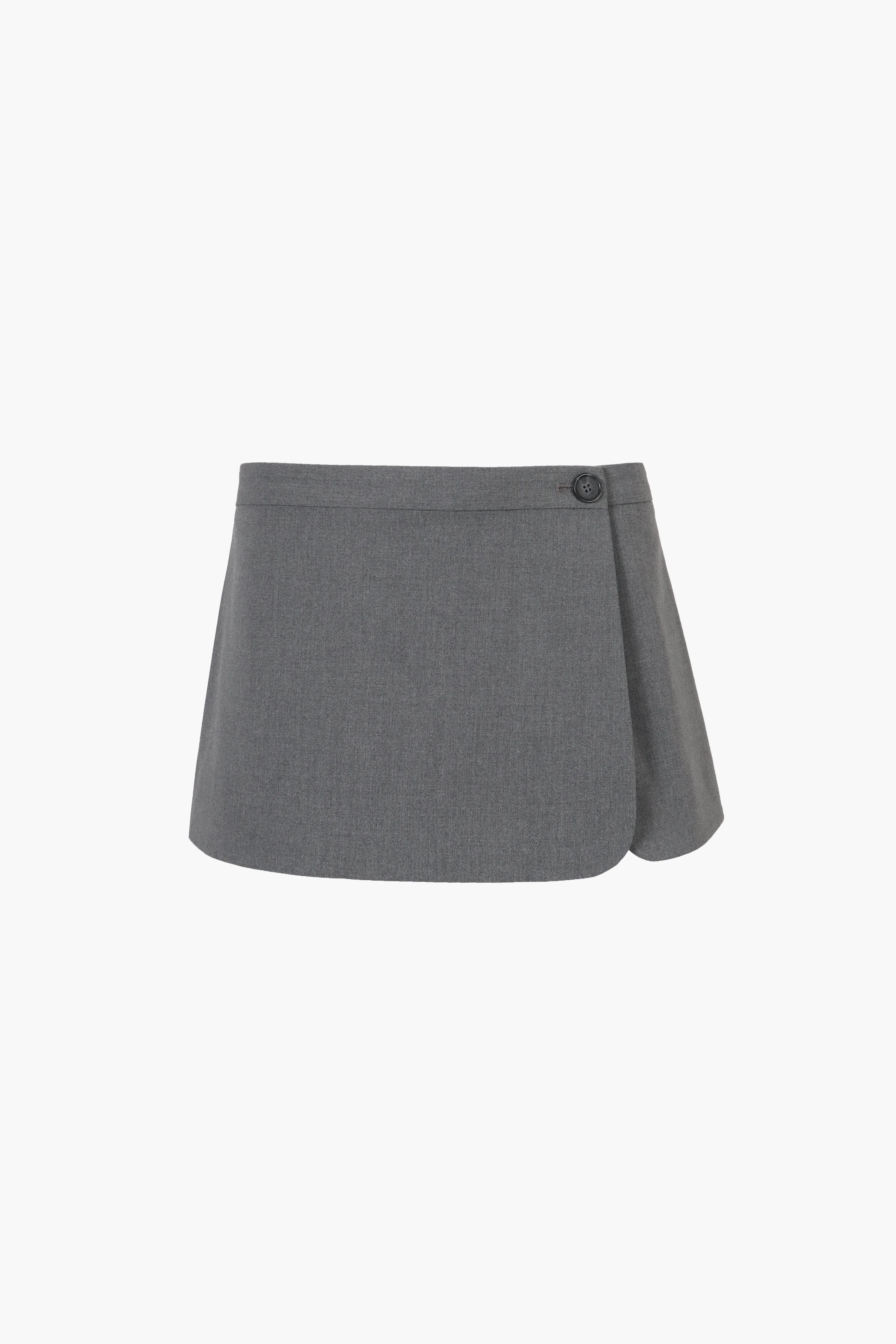 MUNCHIE SKORT IN GREY sold by Sandy Liang