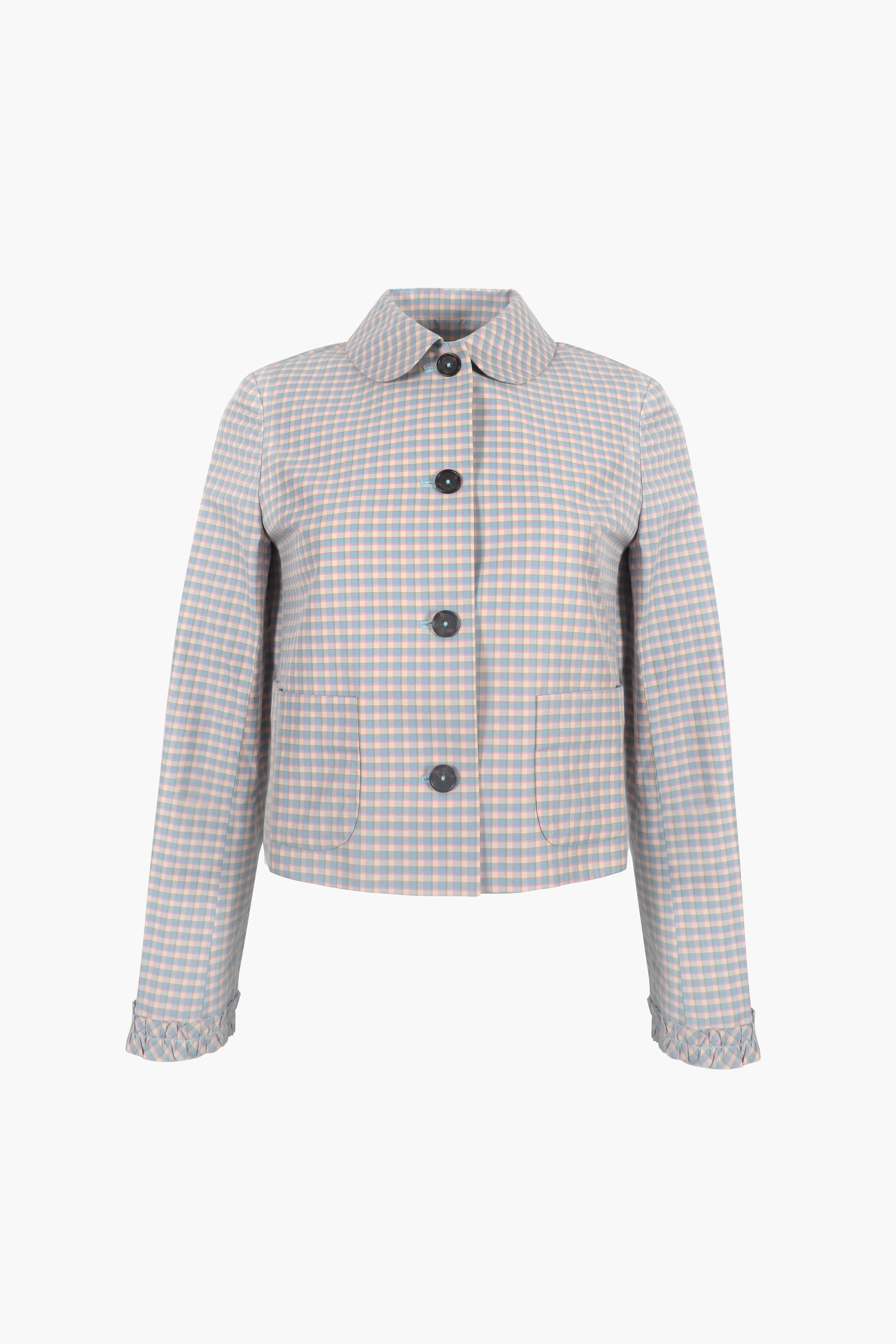 KARUBE JACKET IN PICNIC GINGHAM sold by Sandy Liang