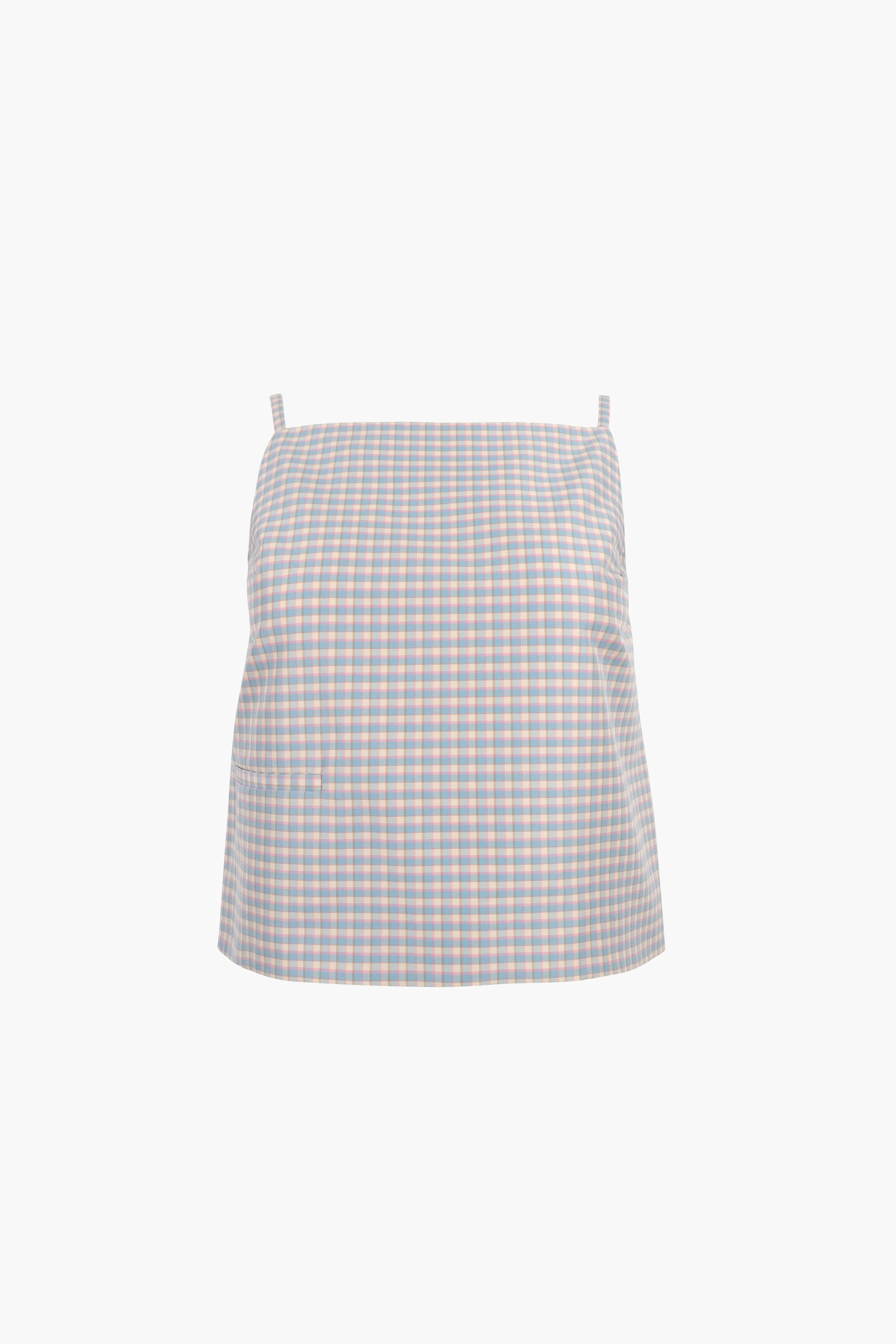 CECILIA TOP IN PICNIC GINGHAM sold by Sandy Liang