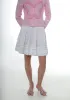 MILANESE SKIRT IN WHITE sold by Sandy Liang