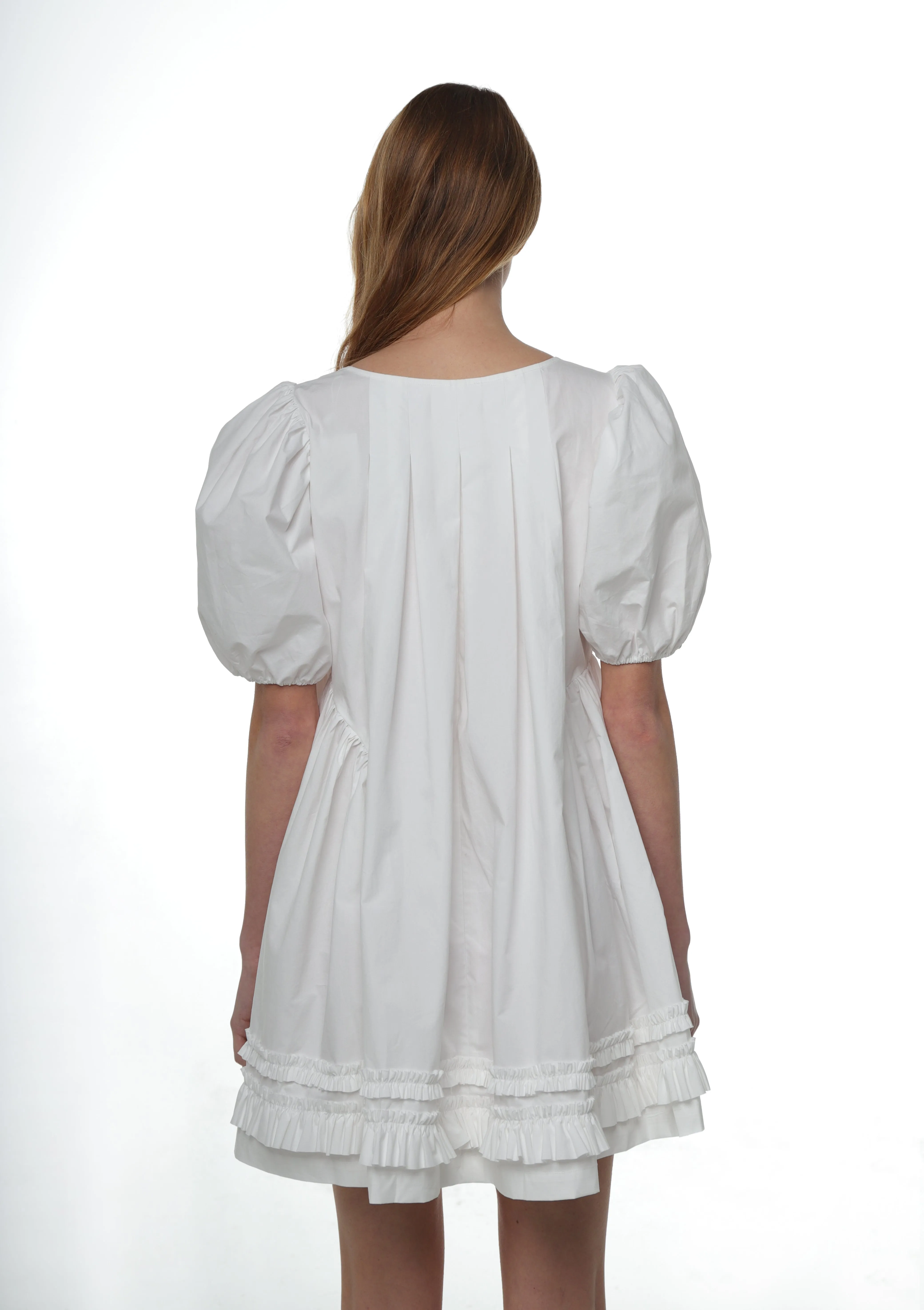 KEWPIE DRESS IN WHITE sold by Sandy Liang product image thumbnail 3