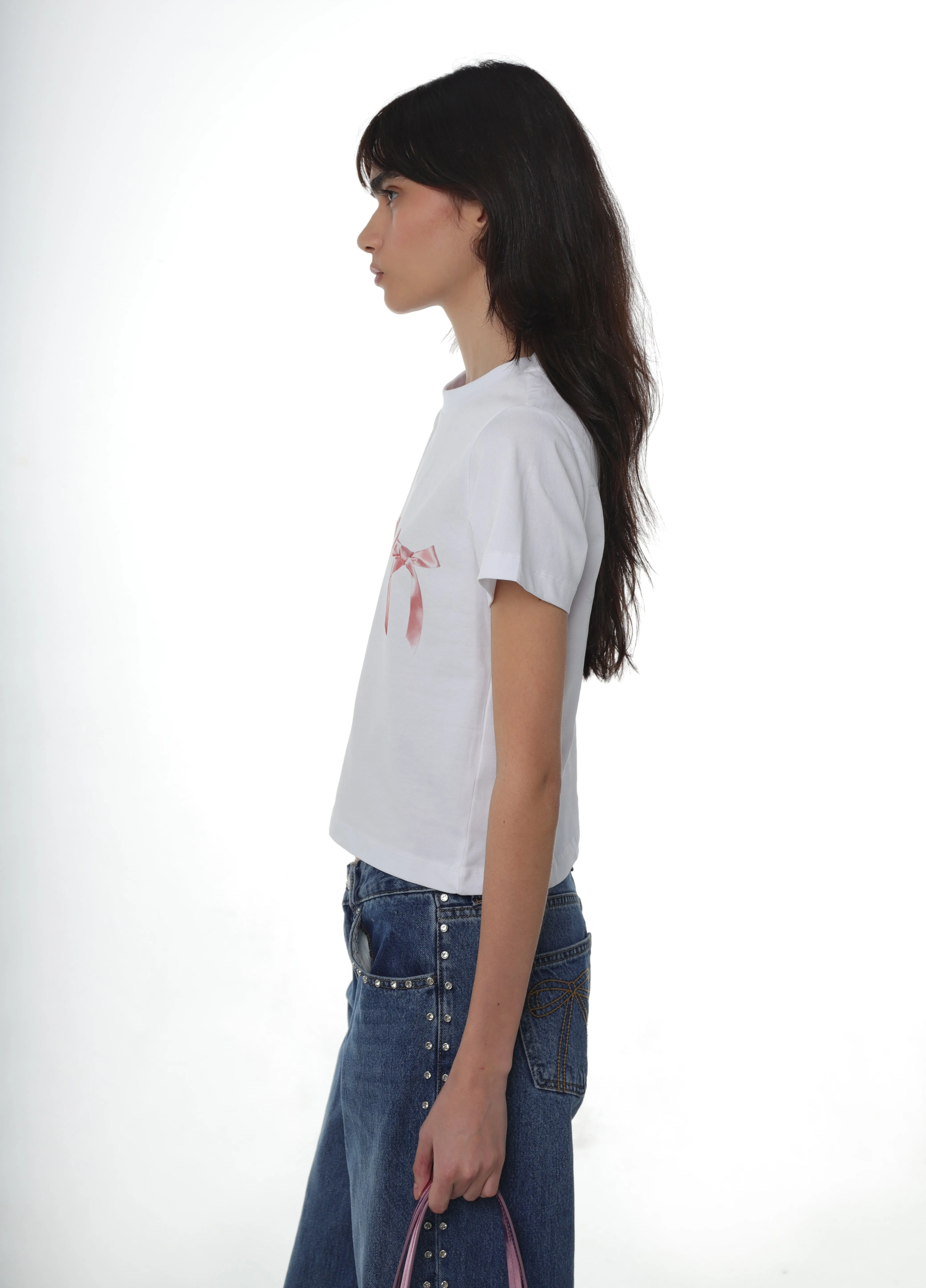 BOW AME TEE sold by Sandy Liang product image thumbnail 3