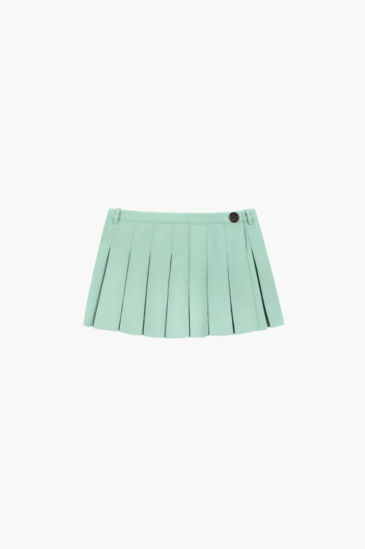 BUNNY SKORT IN MINT sold by Sandy Liang
