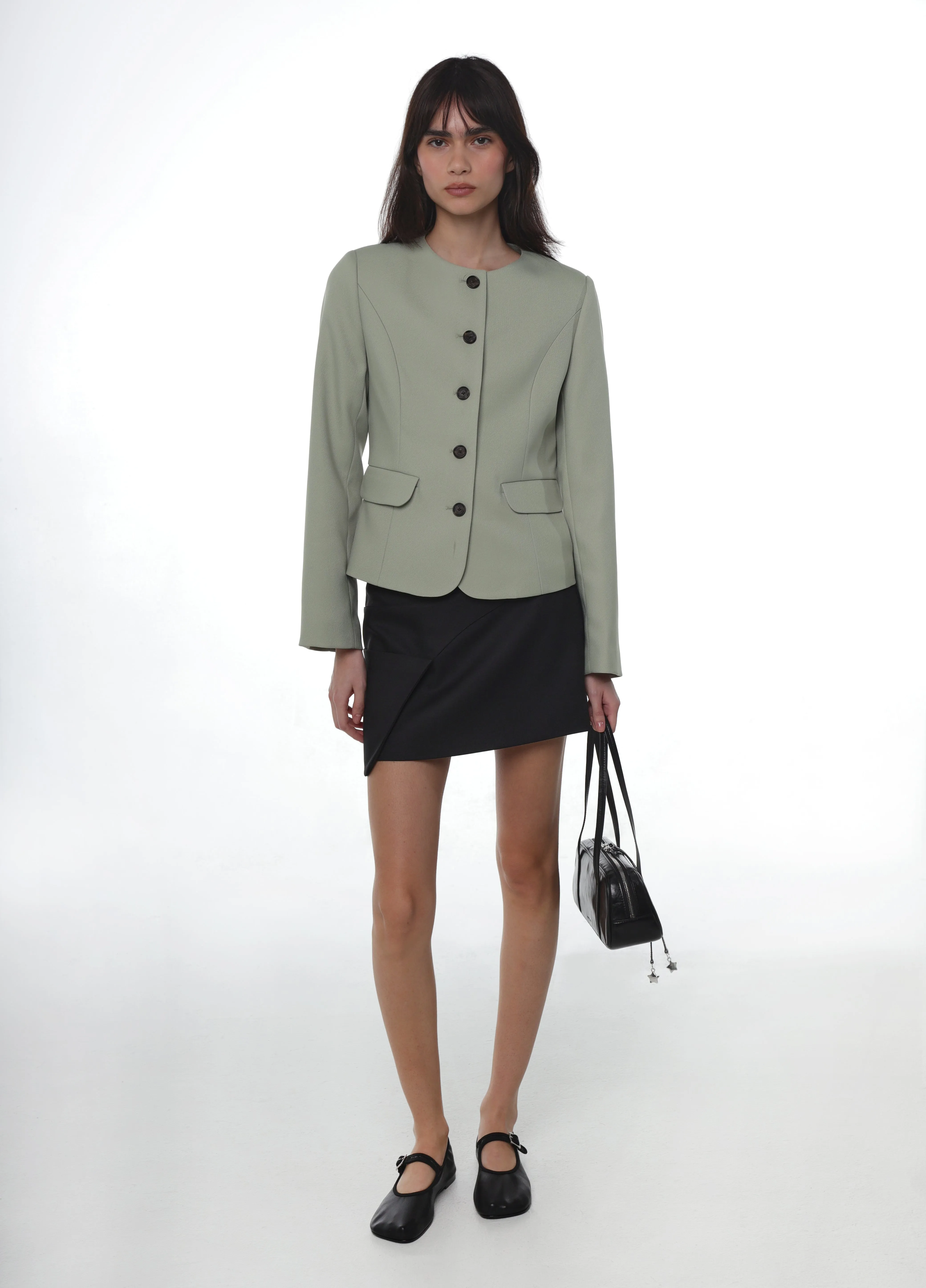 SABINE SKIRT IN BLACK sold by Sandy Liang product image thumbnail 2