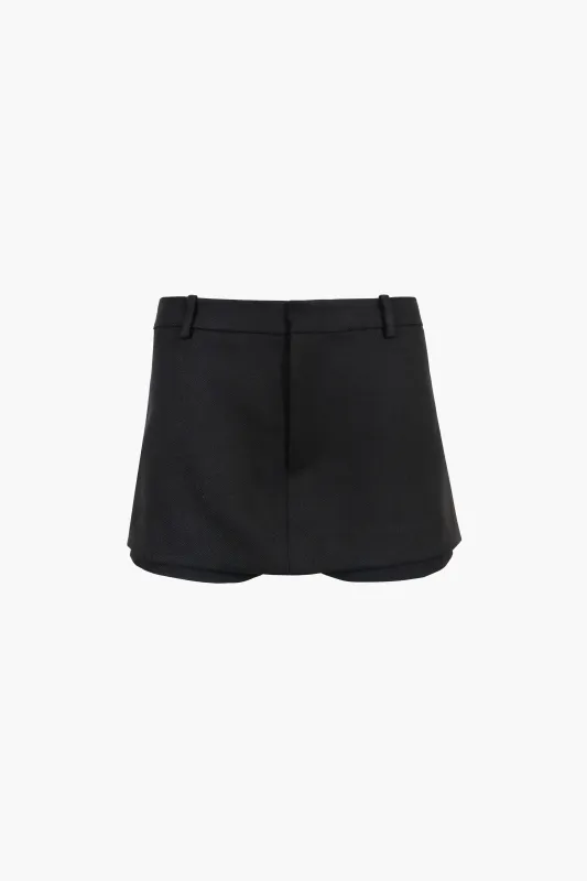 SABA SHORTS IN BLACK made by Sandy Liang